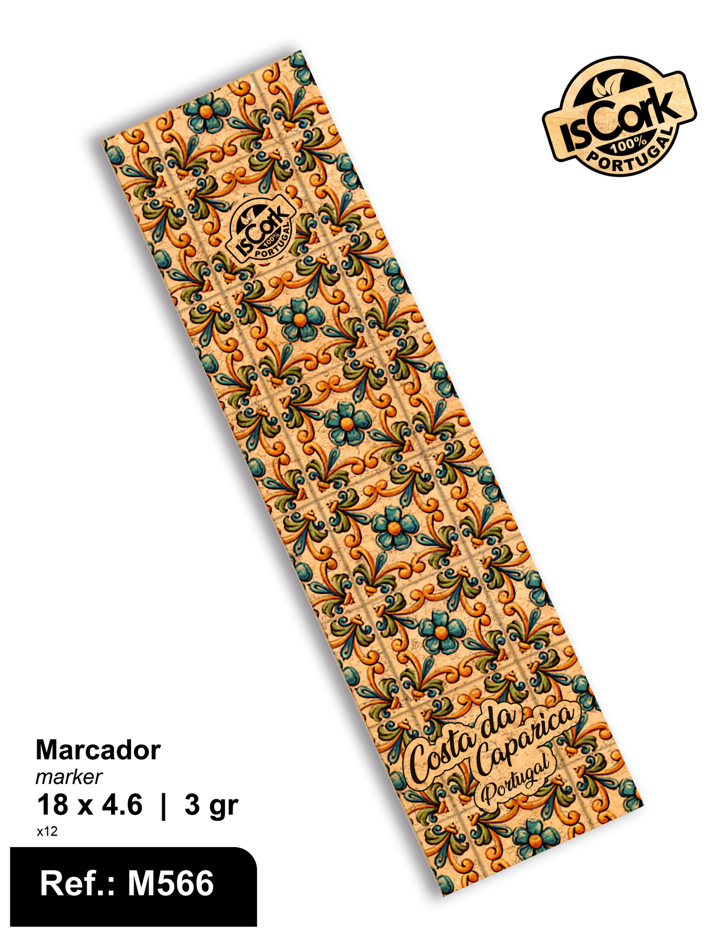 Marcador Retangular Caparica G263