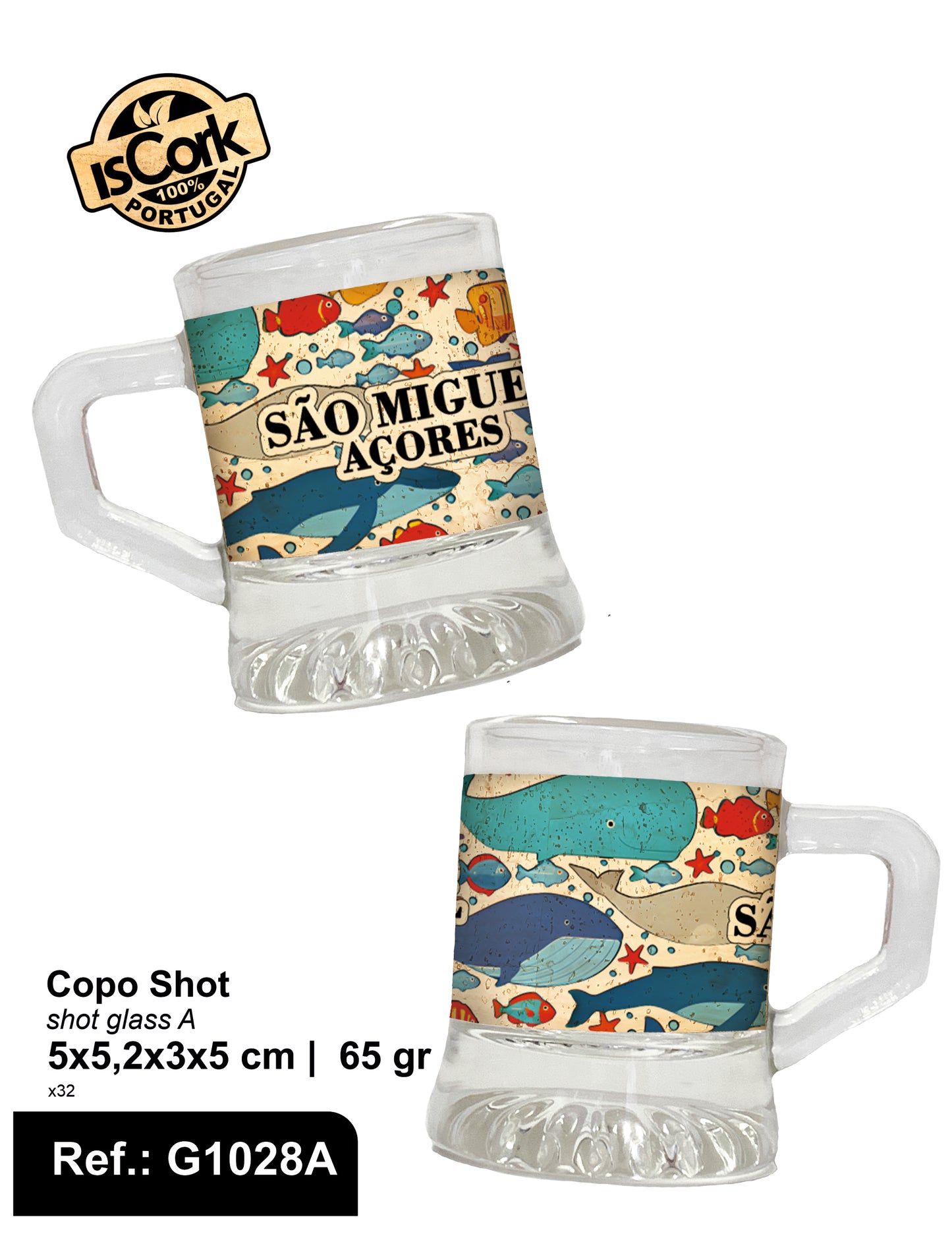 Copo Shot São Miguel G26