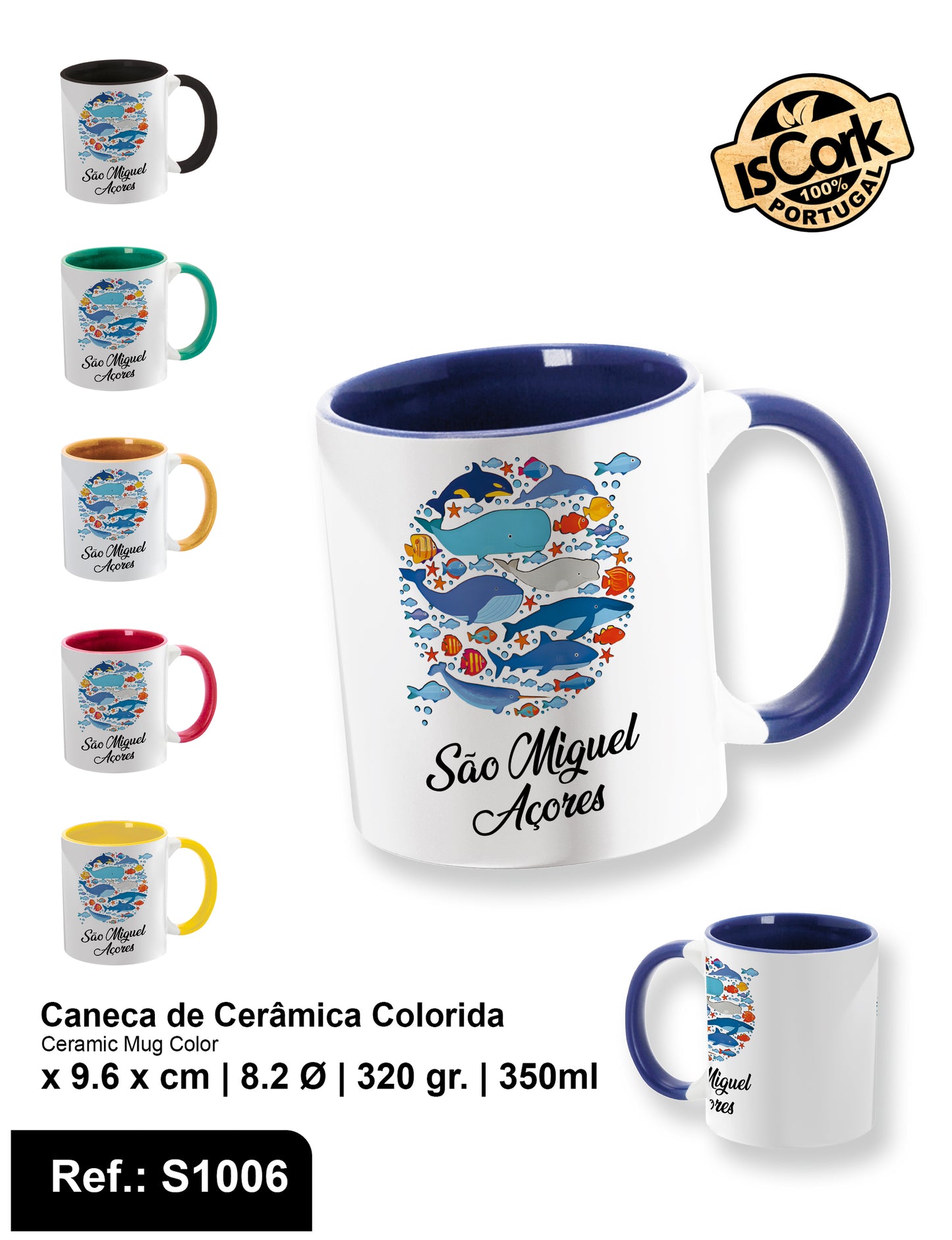 Caneca Colorida São Miguel G26