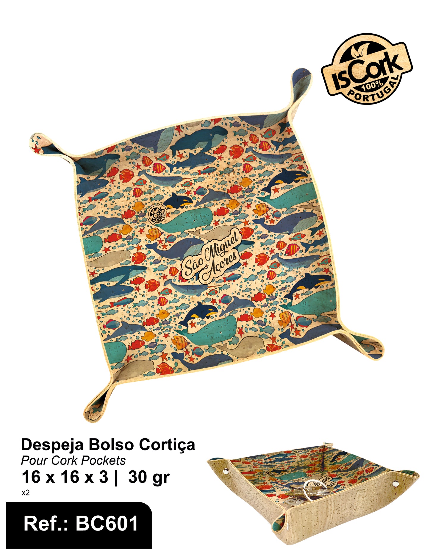 Despeja Bolso Cortiça São Miguel G26