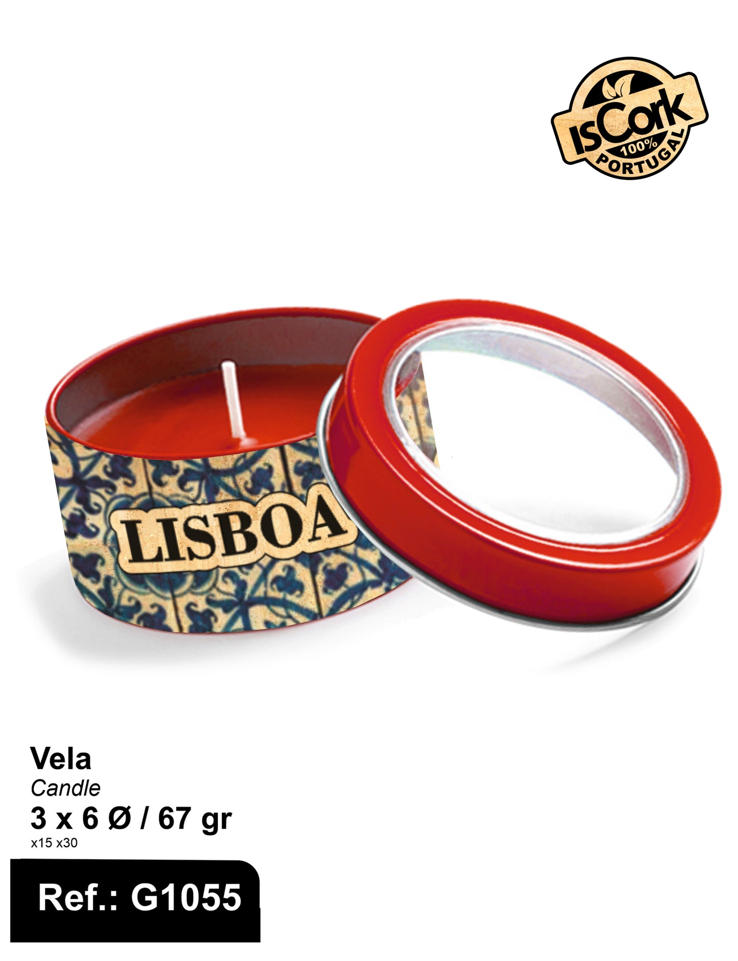 Vela Aromática Lisboa G377