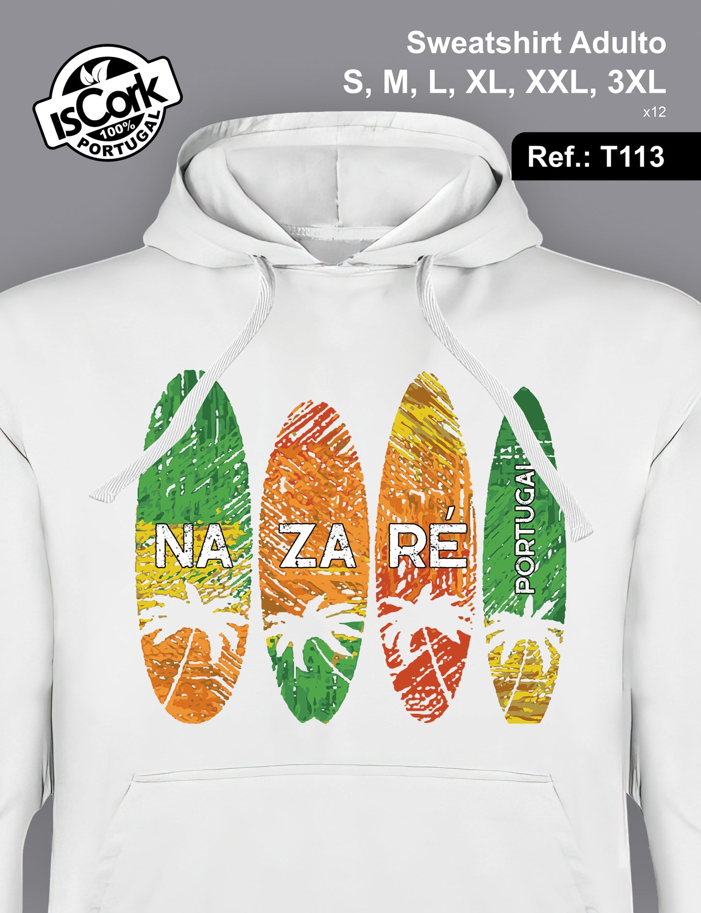 Sweatshirt Adulto Nazaré G467