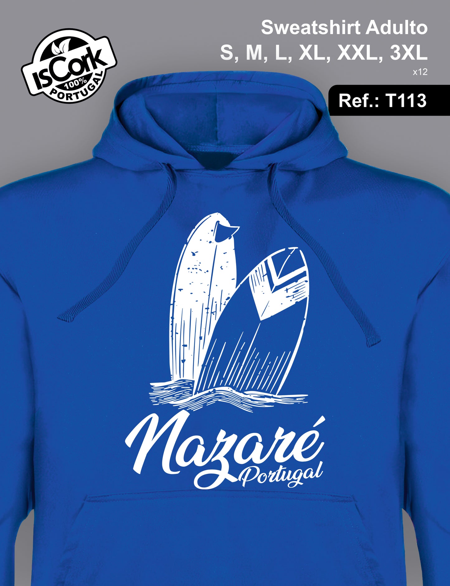 Sweatshirt Adulto Nazaré G487