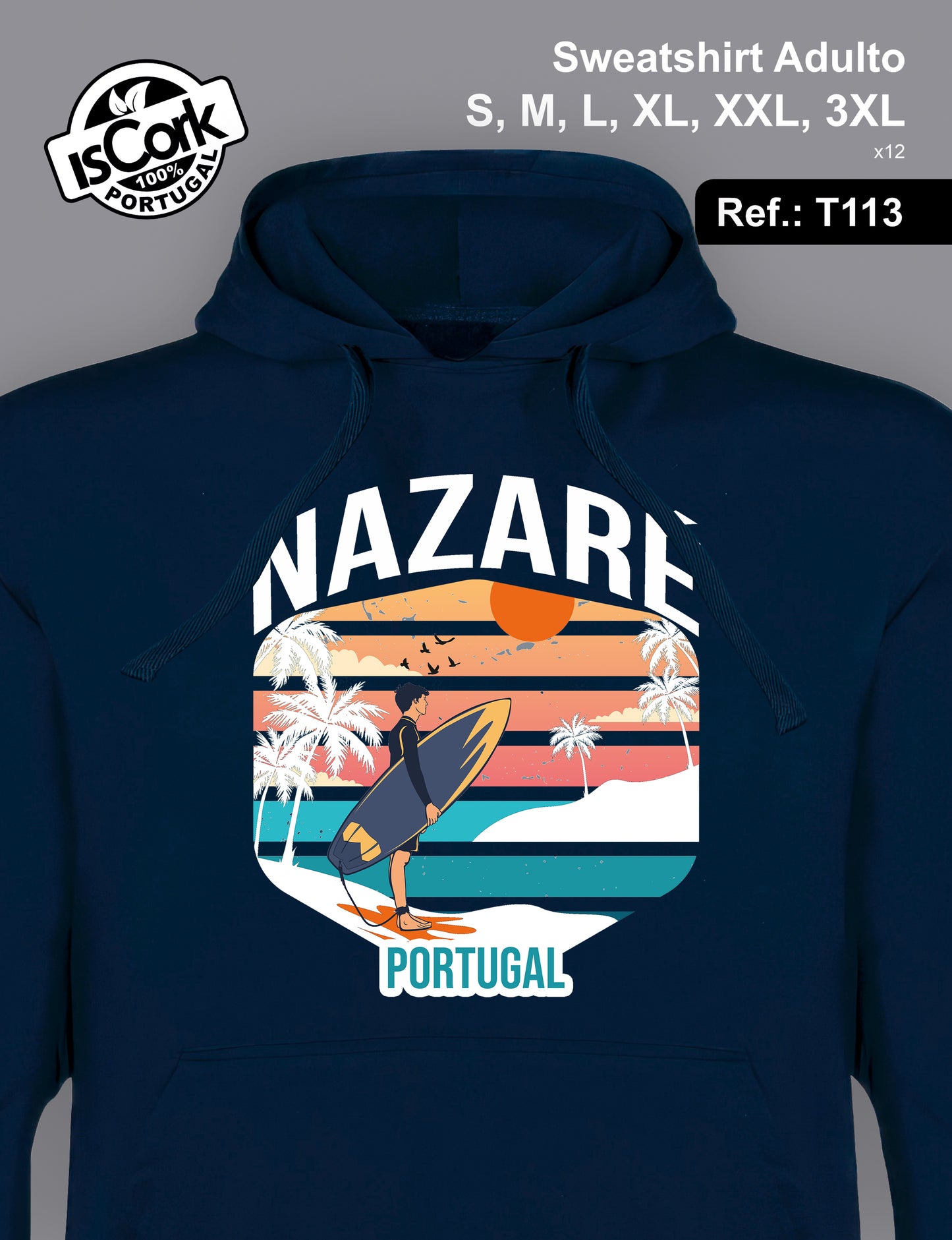 Sweatshirt Adulto Nazaré G497