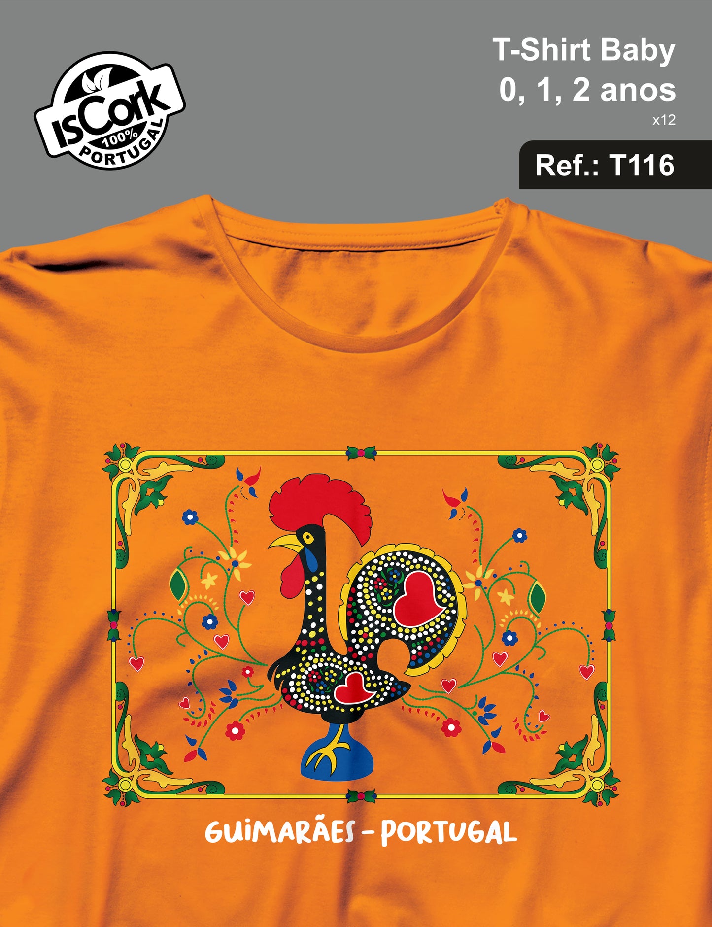 T-Shirt Baby Guimarães G572
