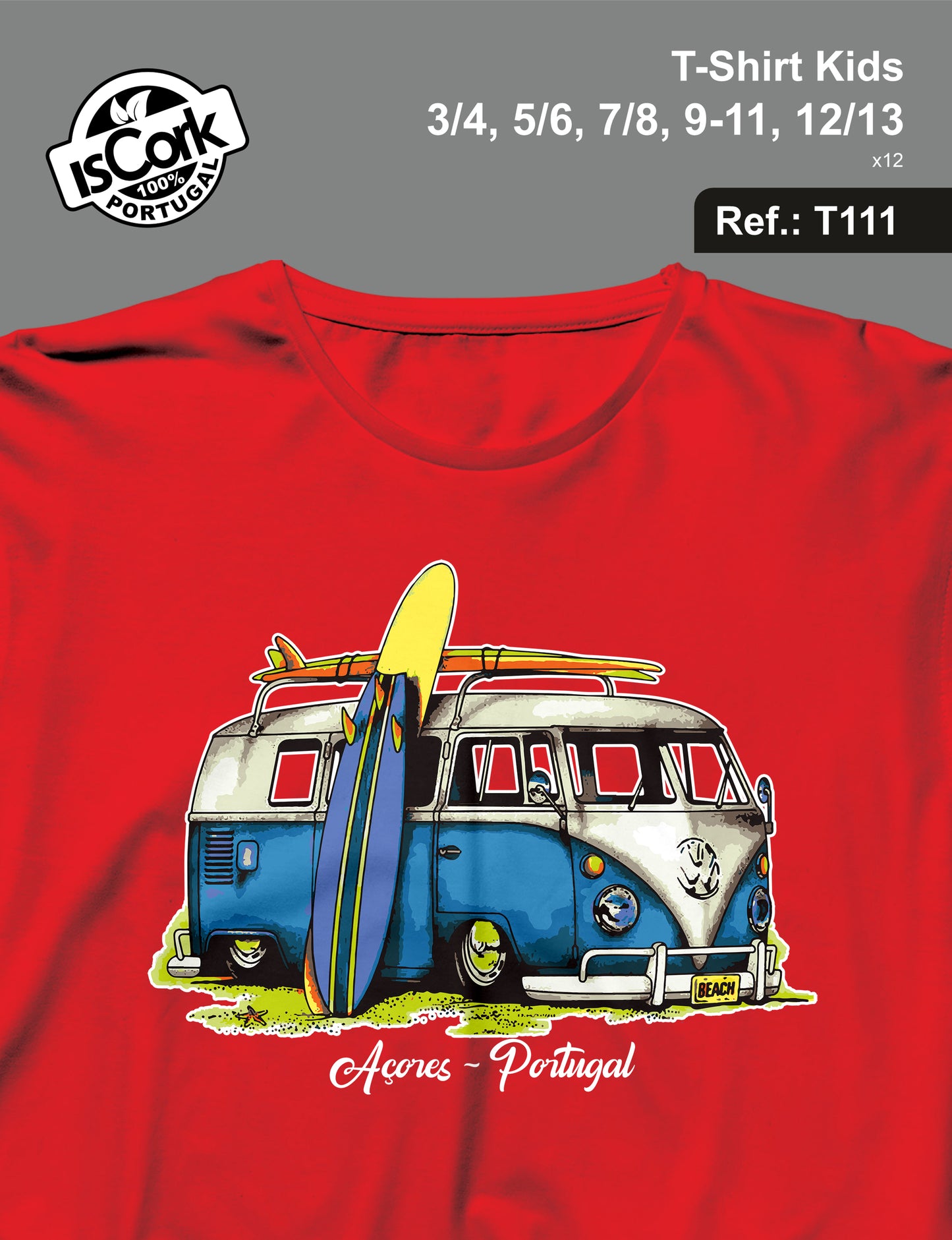 T-Shirt Kids Açores G65