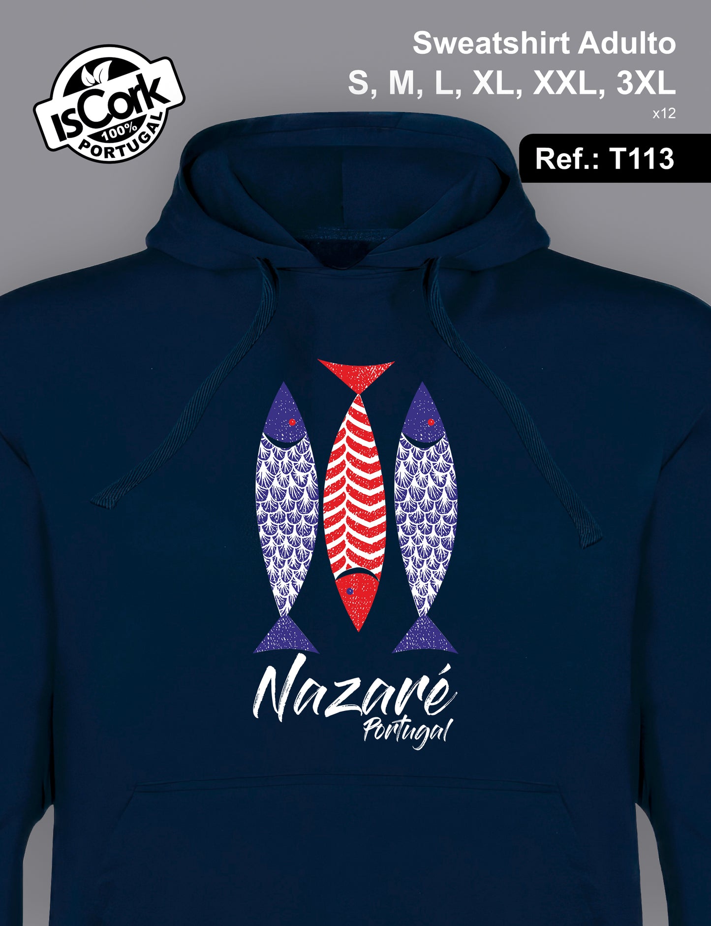 Sweatshirt Adulto Nazaré G736