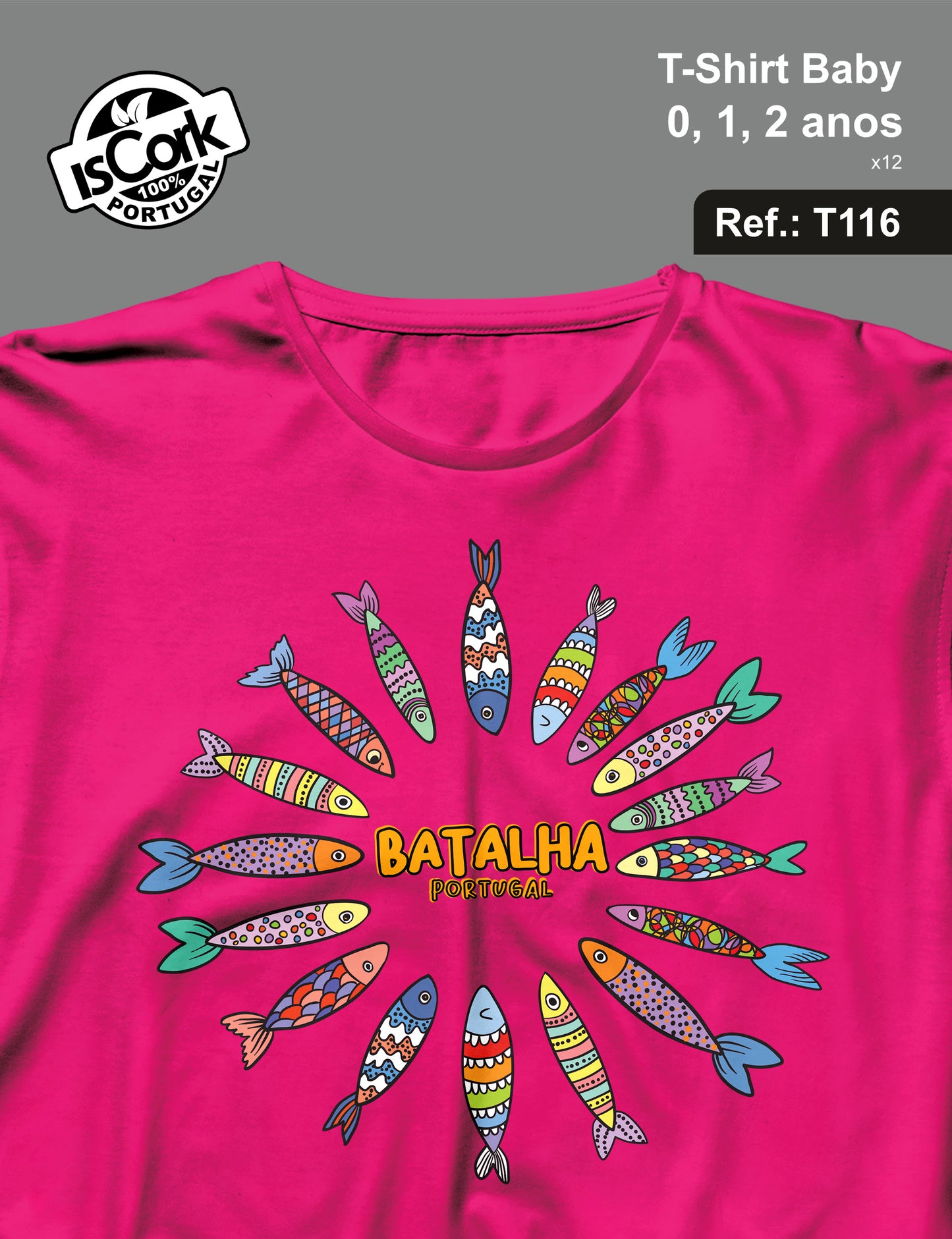 T-Shirt Baby Batalha G778