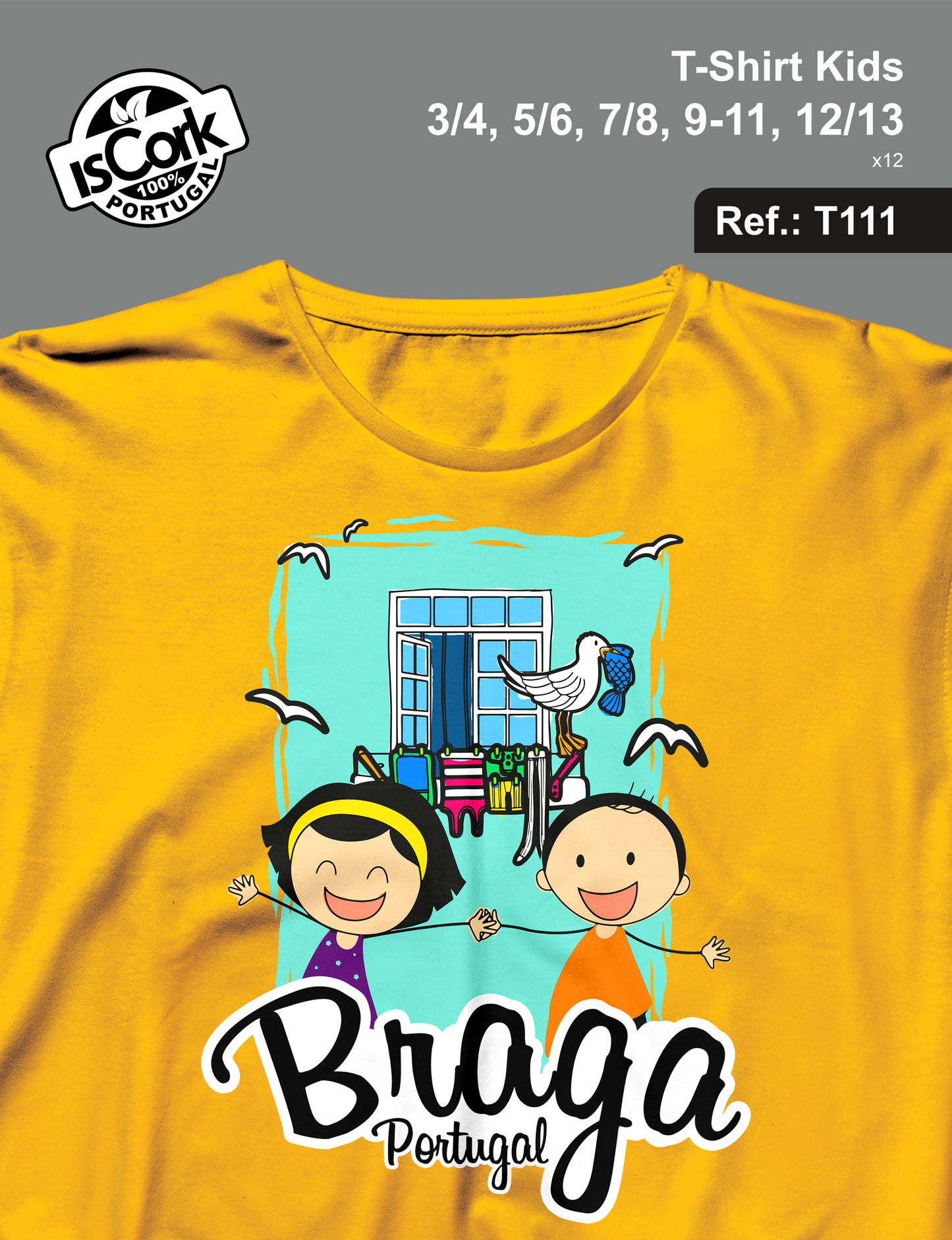 T-Shirt Kids Braga G891