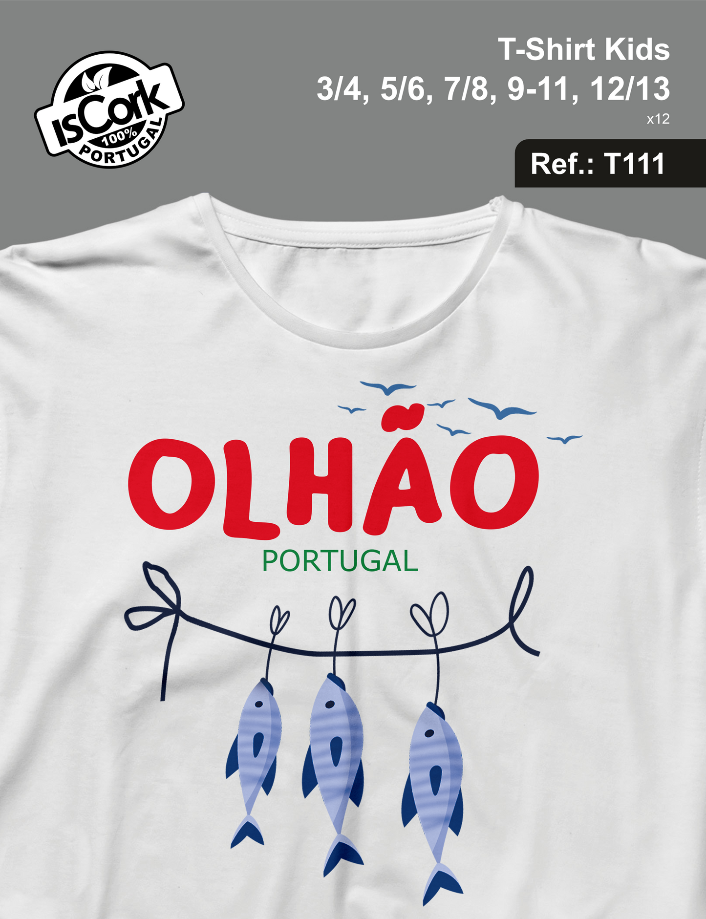 T-Shirt Kids Olhão G896