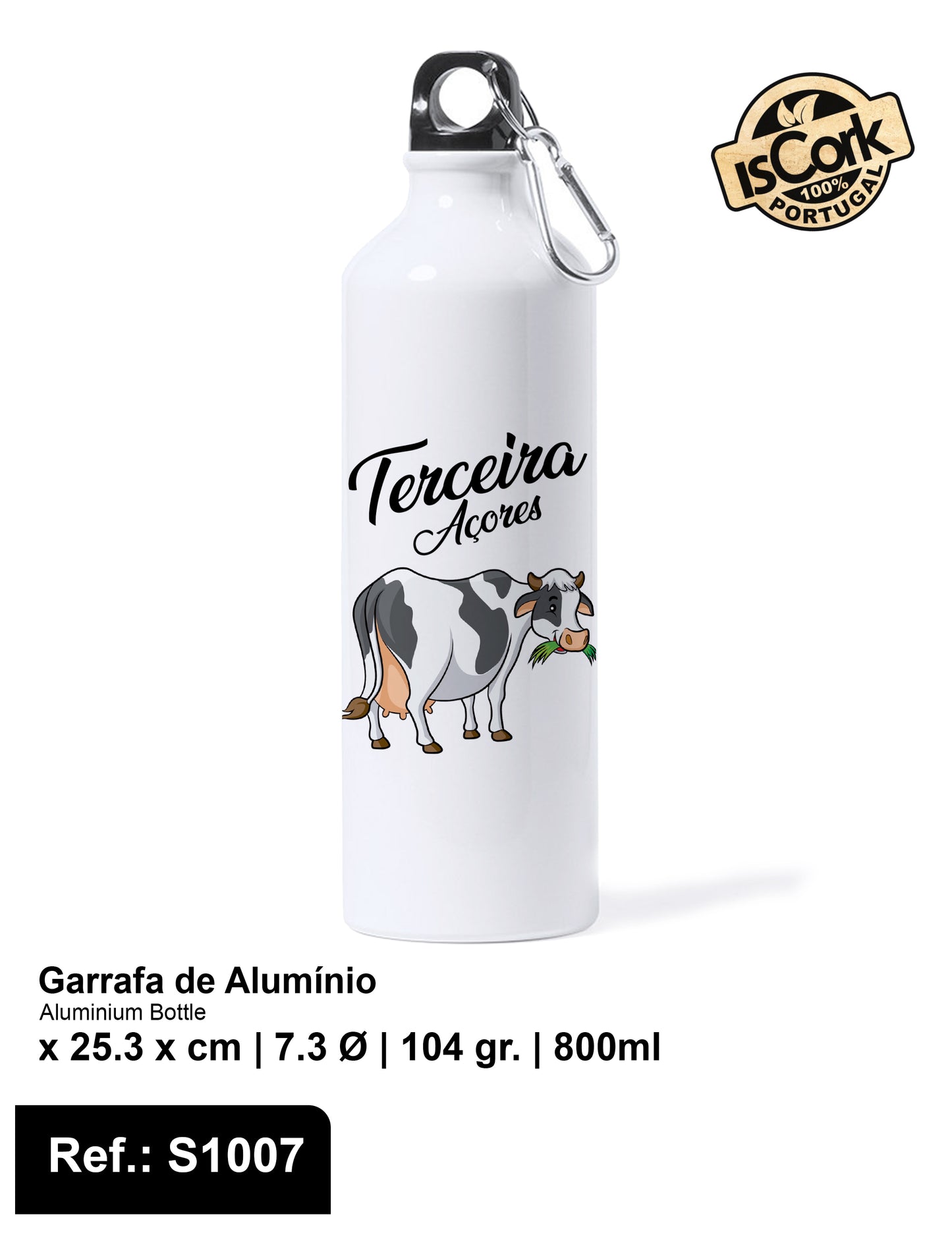 Garrafa Alumínio Terceira G942