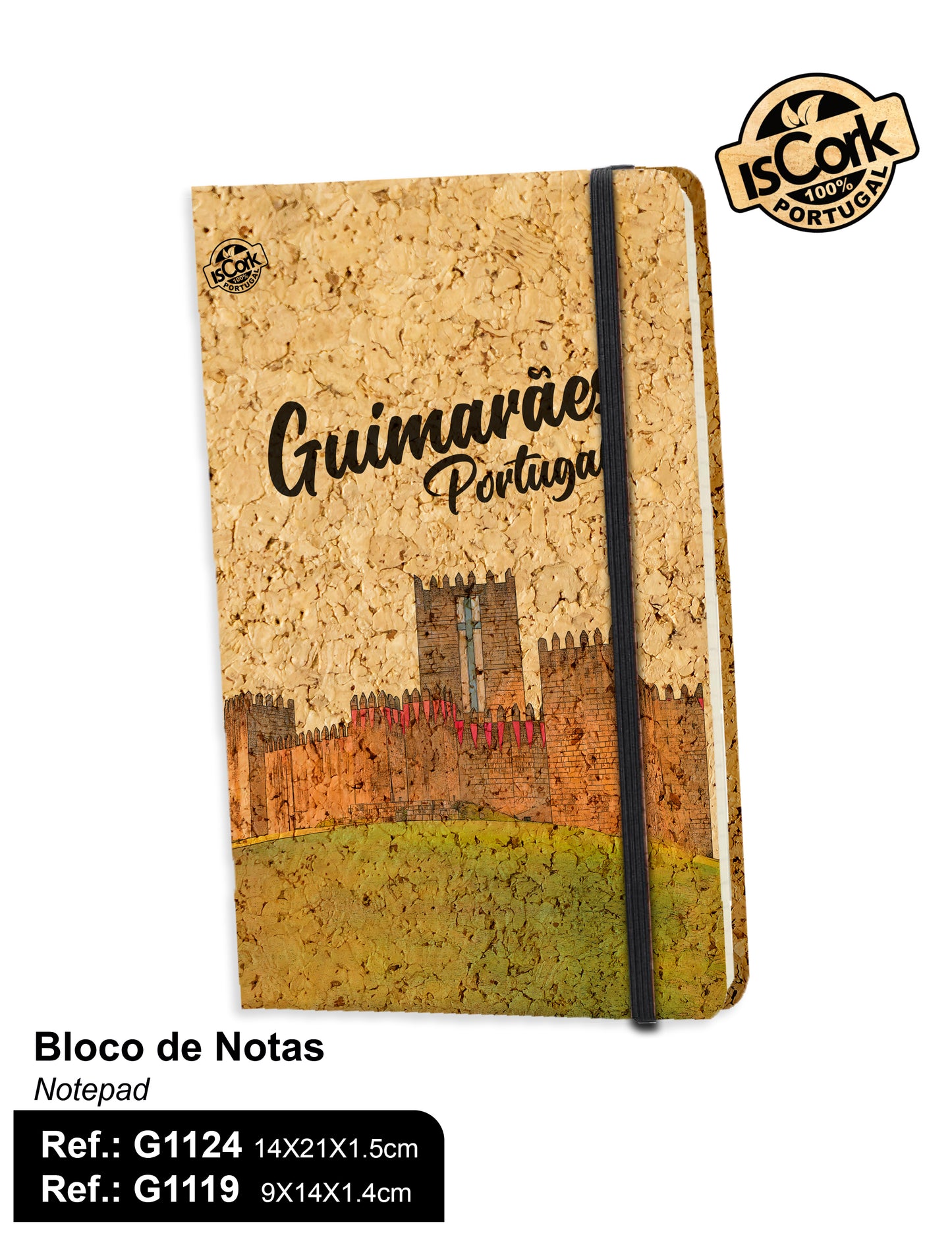 Cork Notebook Guimarães I-01