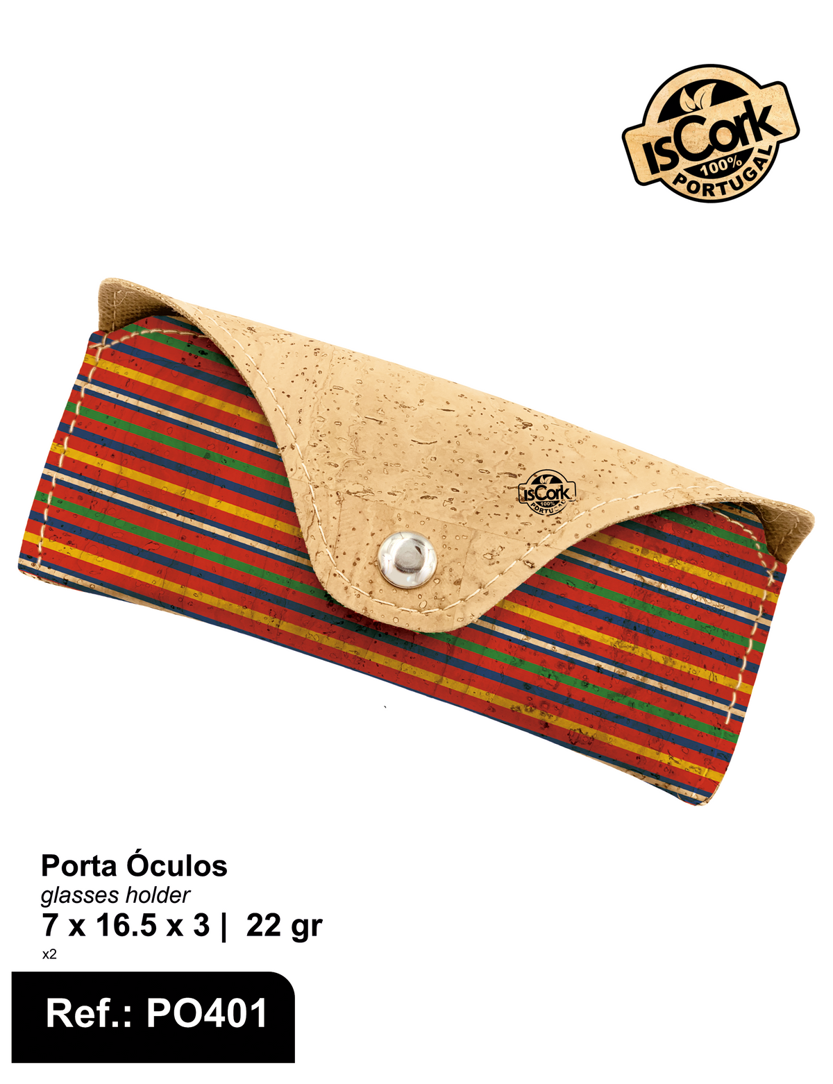 Porta Óculos Madeira I-03