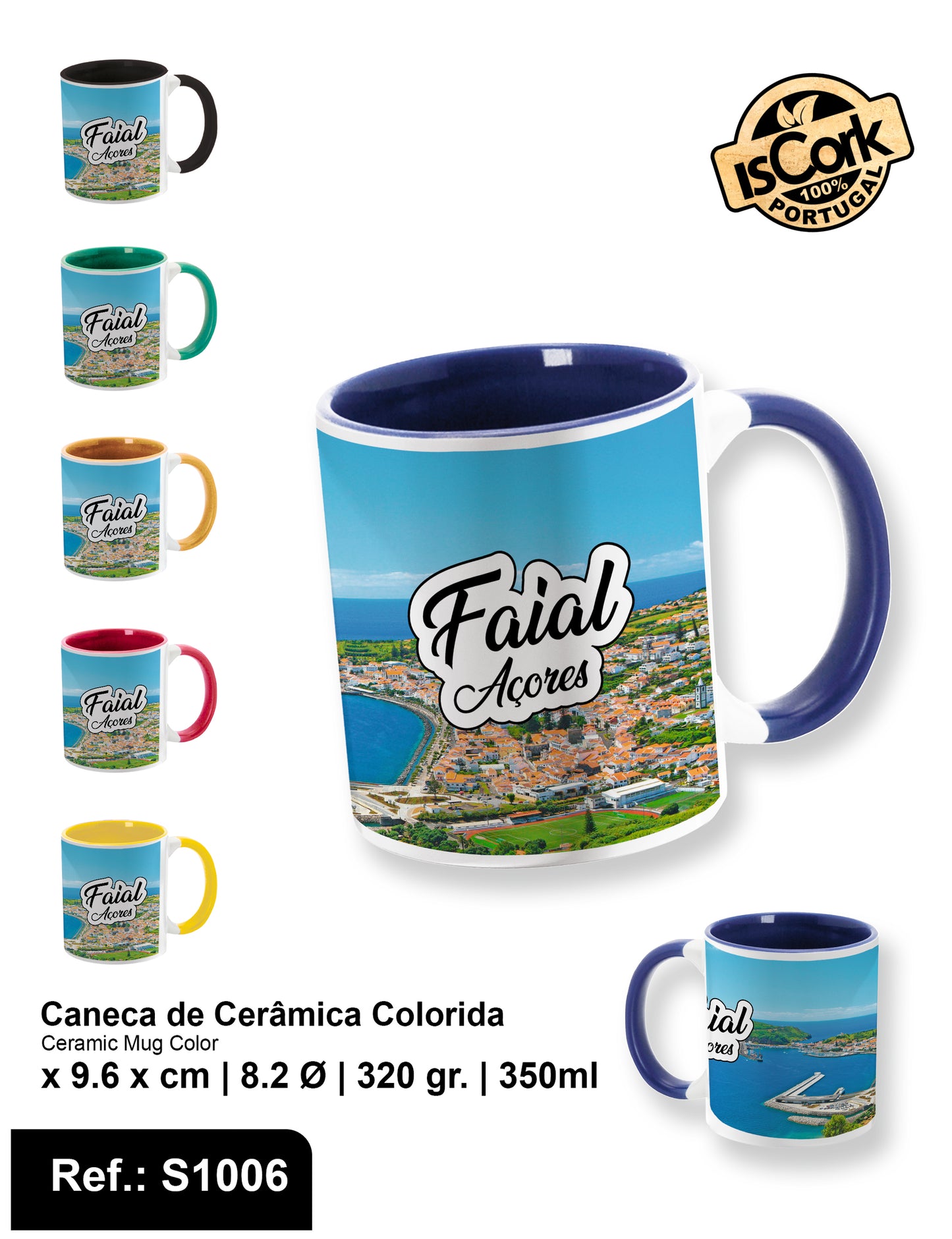 Caneca Colorida Faial I-03