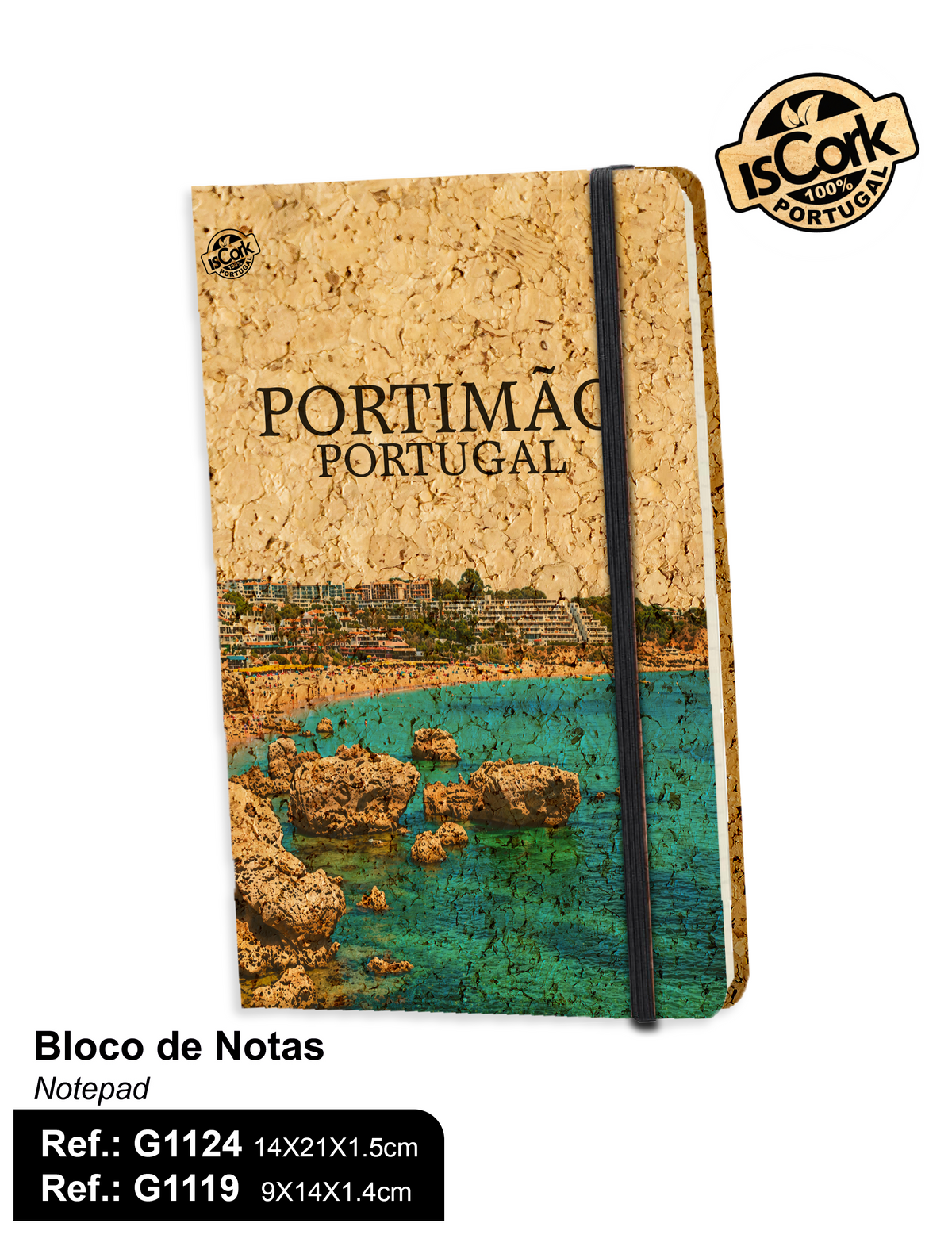 Bloco de Notas Cortiça Portimão I-04