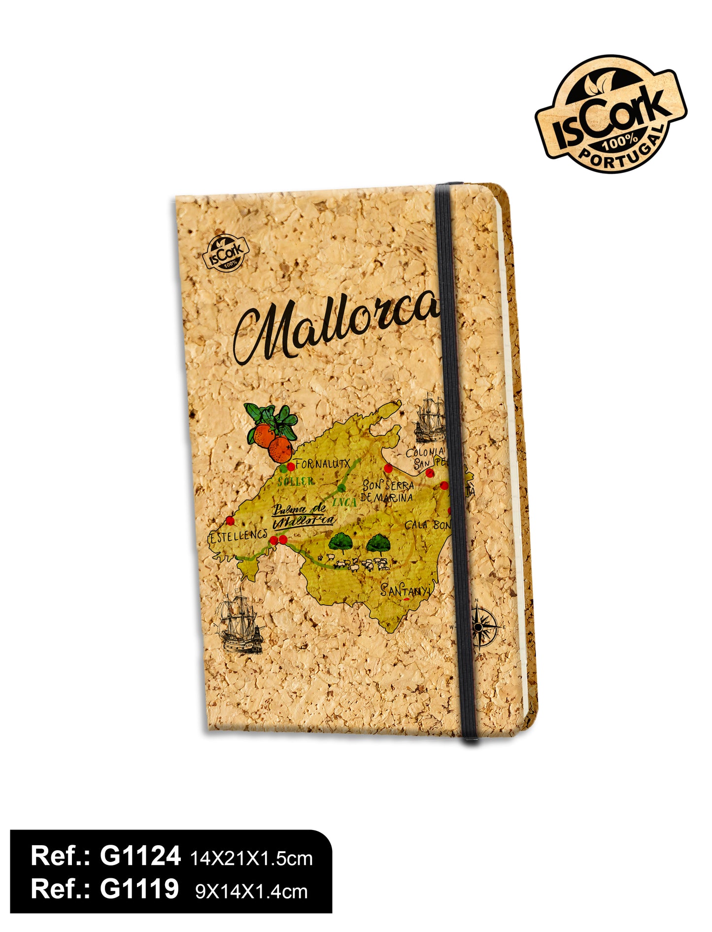 Bloco de Notas Cortiça Mallorca I-06