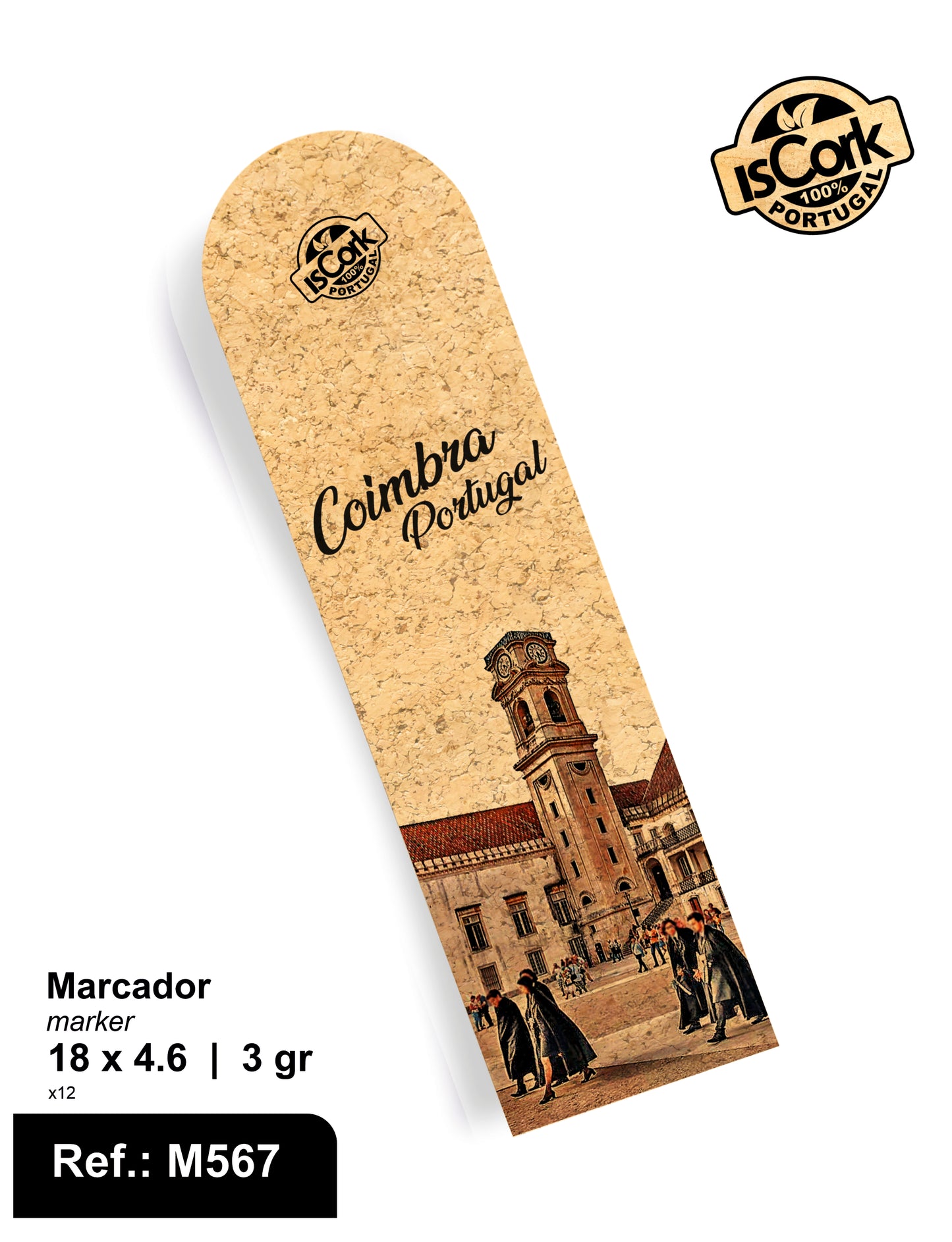 Marcador Arredondado Coimbra I-07