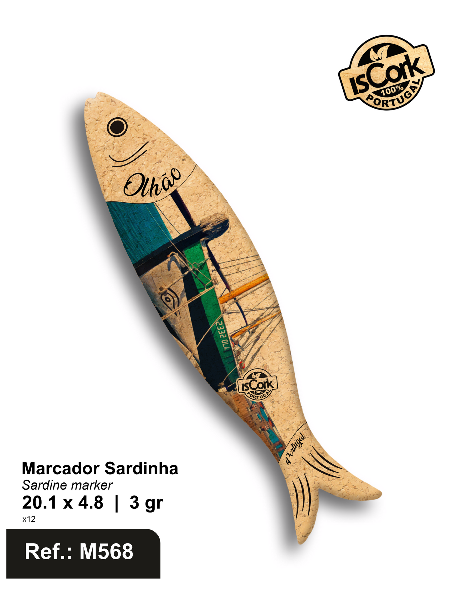 Marcador Sardinha Olhão I-128