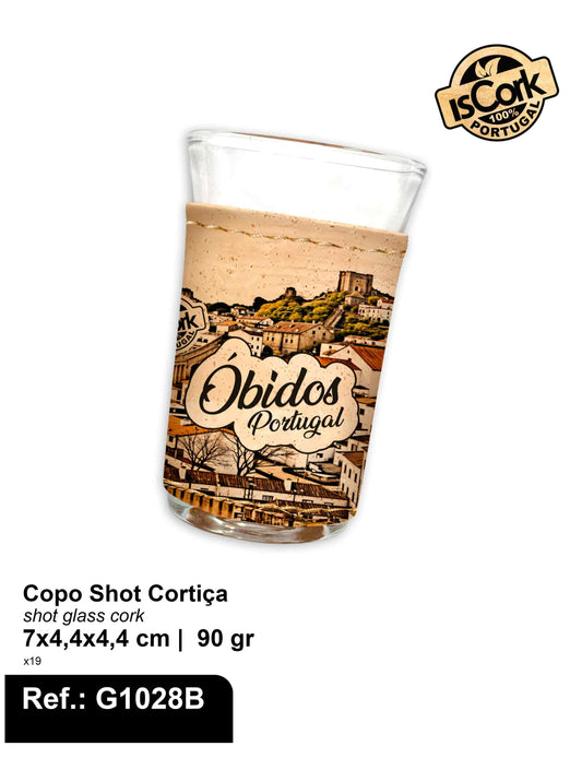 Copo Shot Cortiça Óbidos I-12