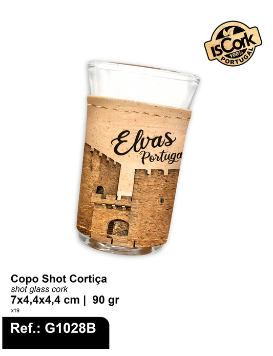 Copo Shot Cortiça Elvas I-13
