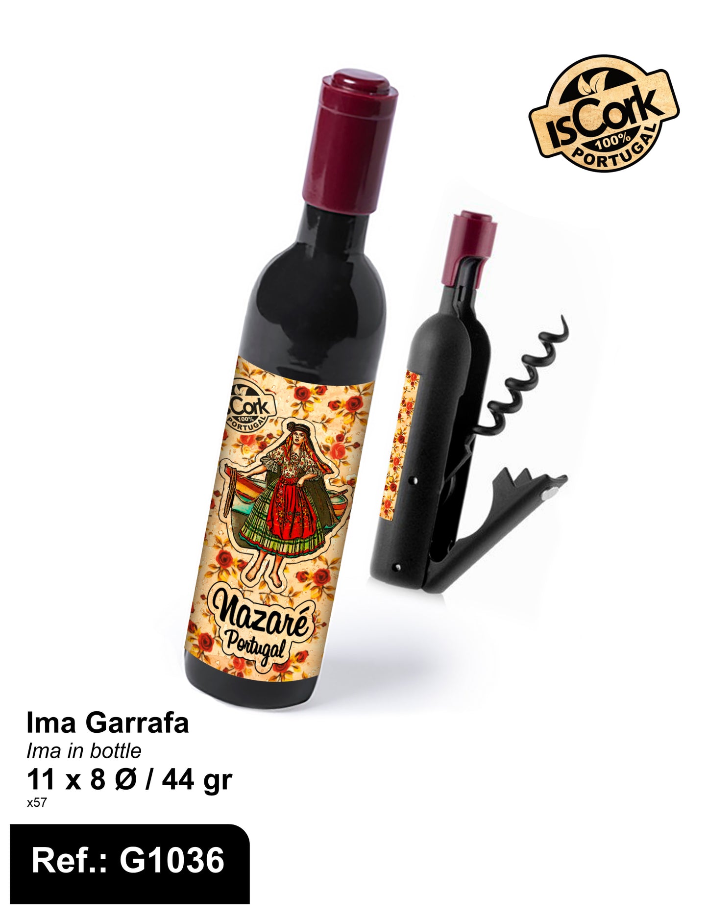 Íman garrafa Nazaré I-22