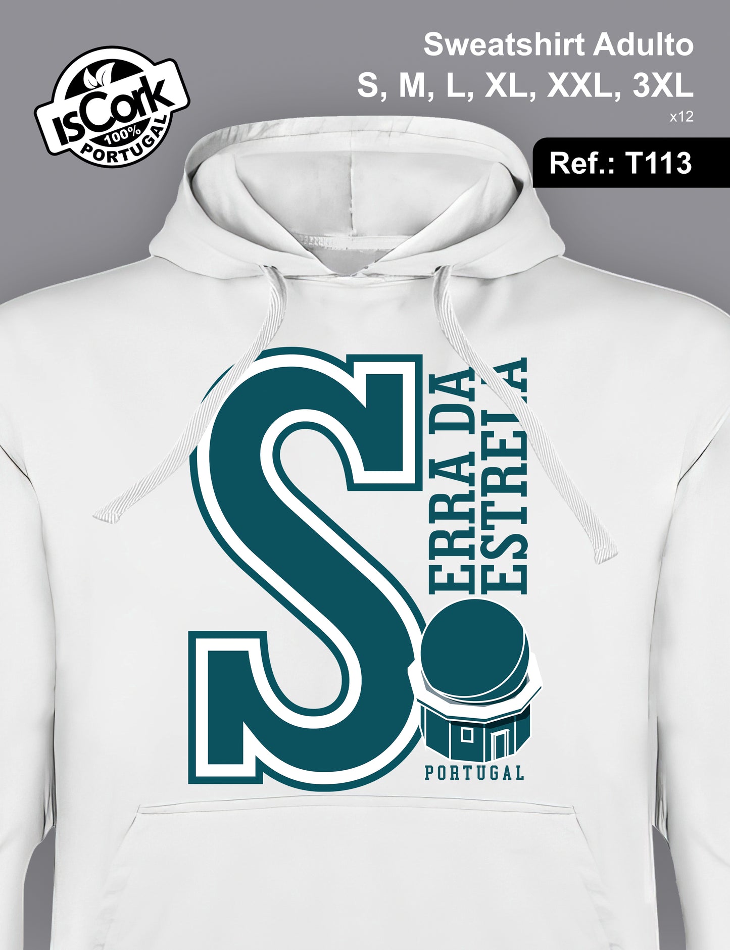 Sweatshirt Adulto Serra da Estrela T09