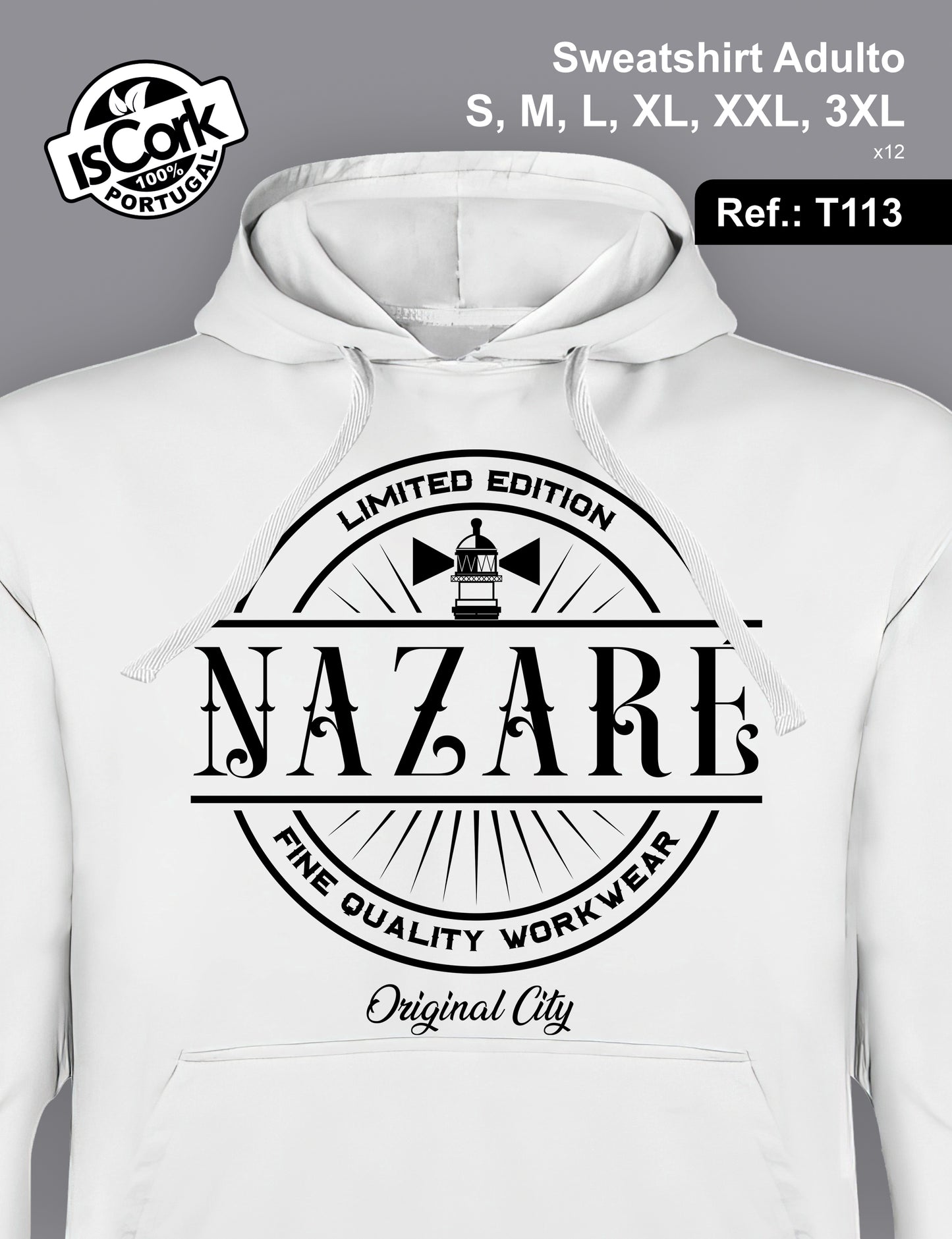 Sweatshirt Adulto Nazaré T598