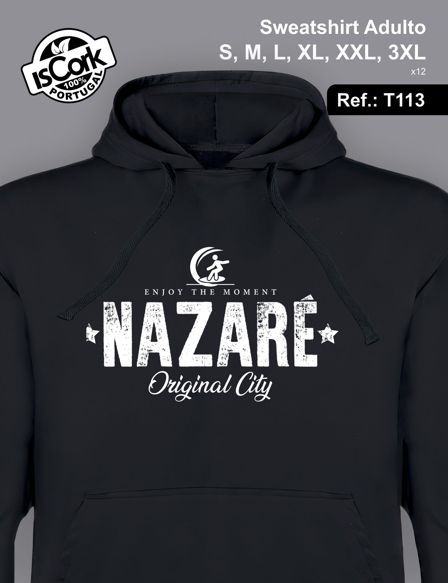 Sweatshirt Adulto Nazaré T599