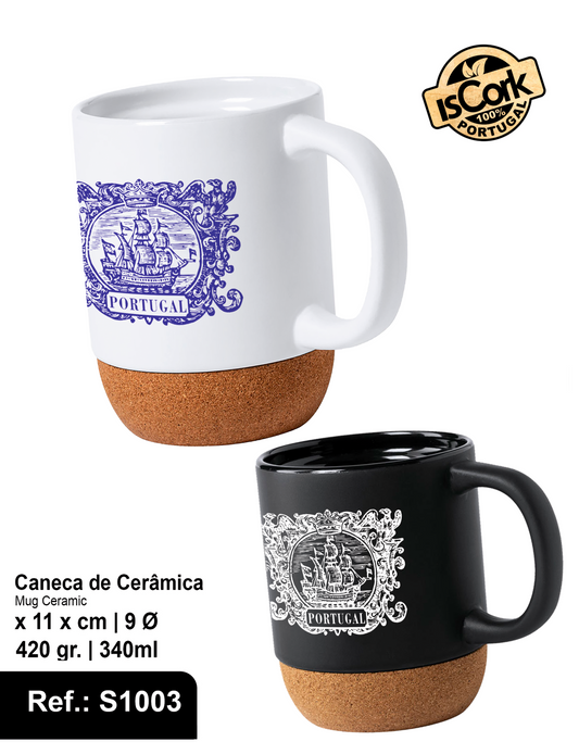 Cork Mug Portugal I-19