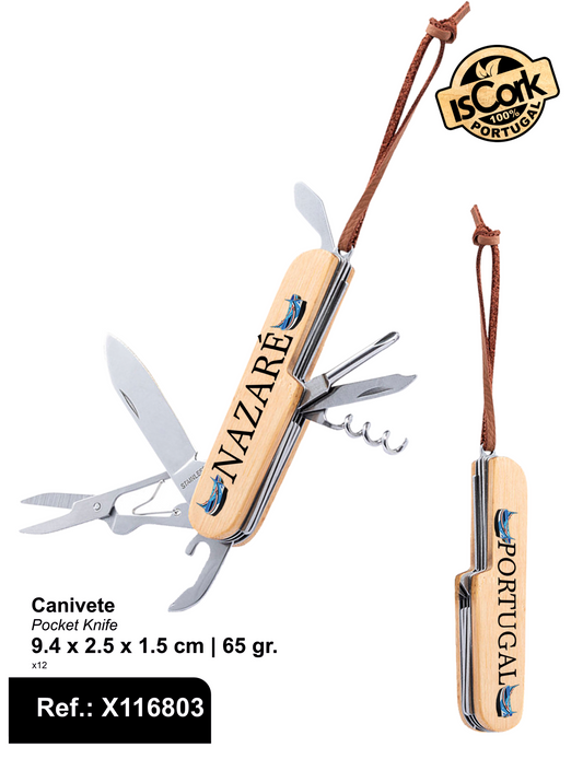 Canivete Multiusos em Bambu Nazaré I-13