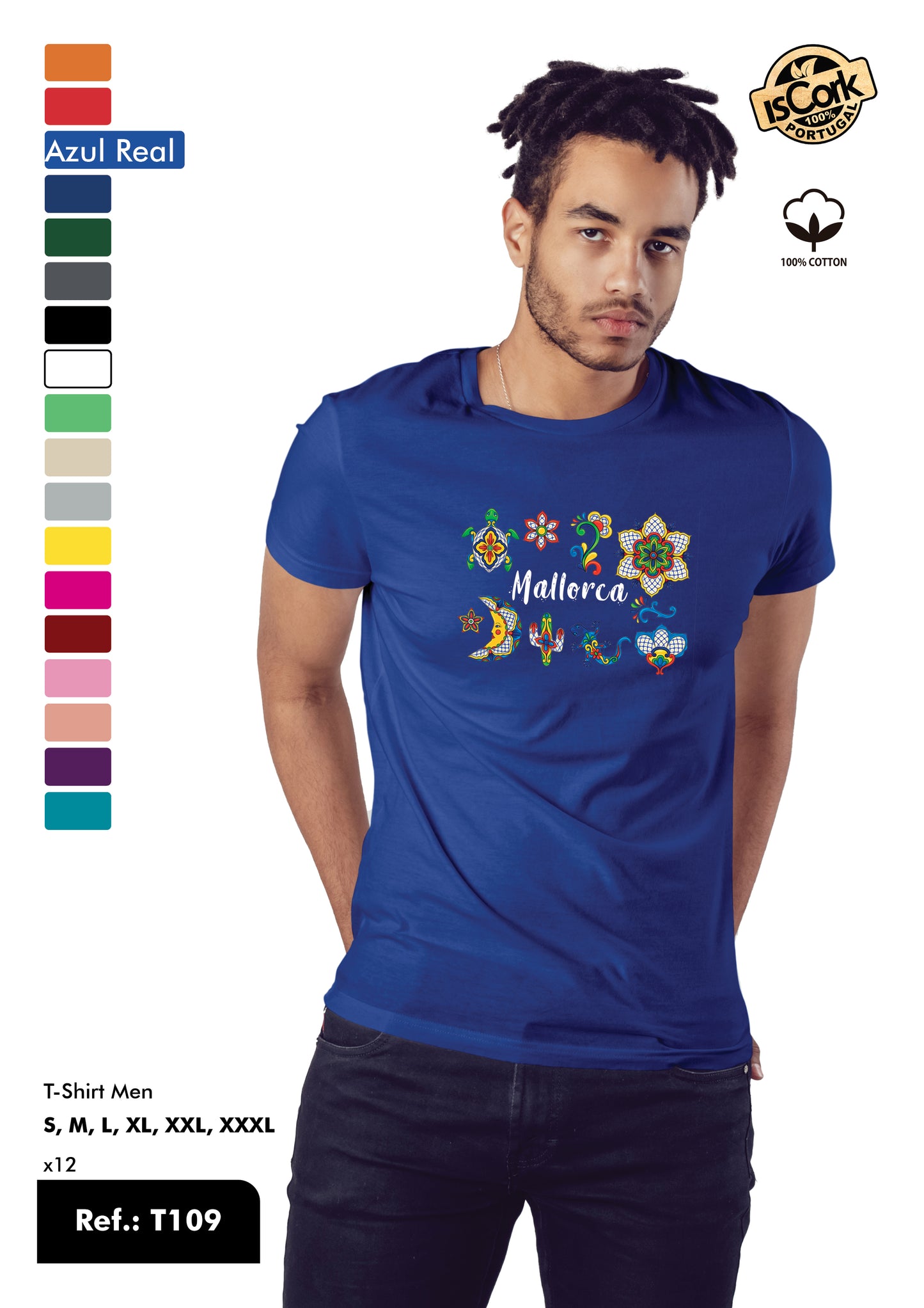 T-Shirt Adulto - Ref. T109 - Mallorca