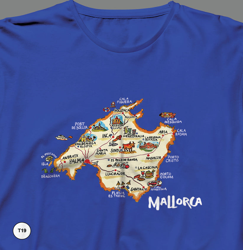 T-Shirt Adulto - Ref. T109 - Mallorca