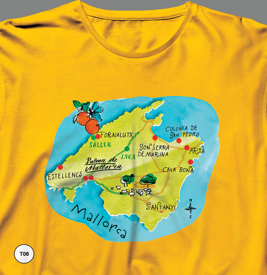 T-Shirt Adulto - Ref. T109 - Mallorca