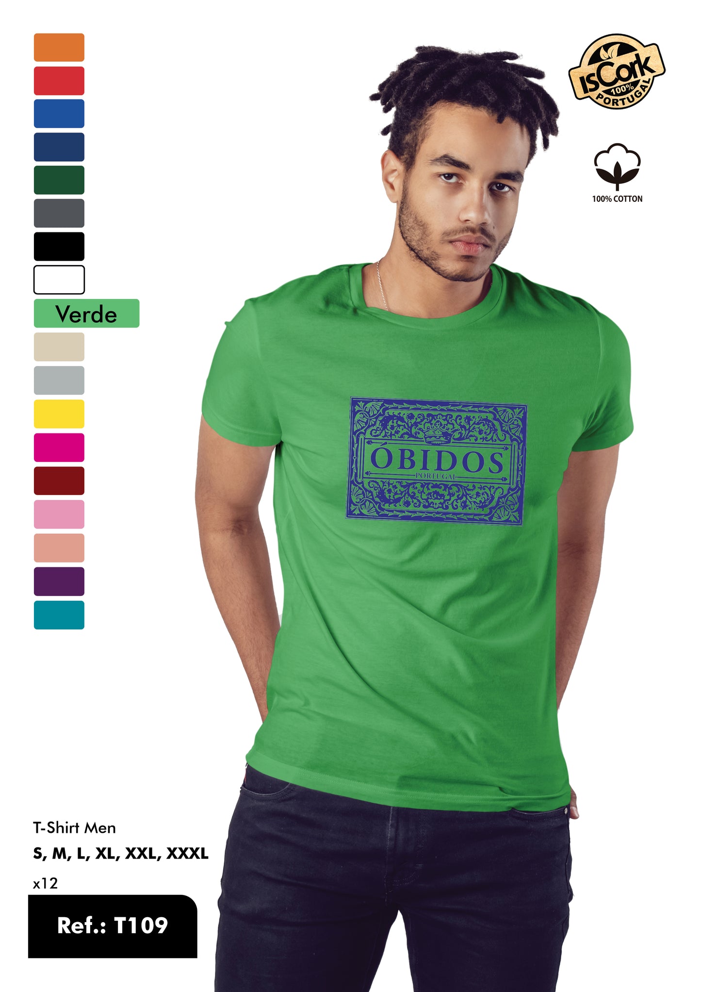 T-Shirt Adulto - Ref. T109 - Óbidos