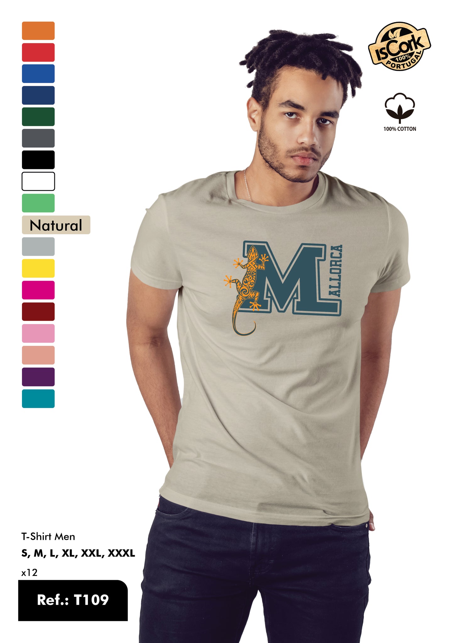 T-Shirt Adulto - Ref. T109 - Mallorca