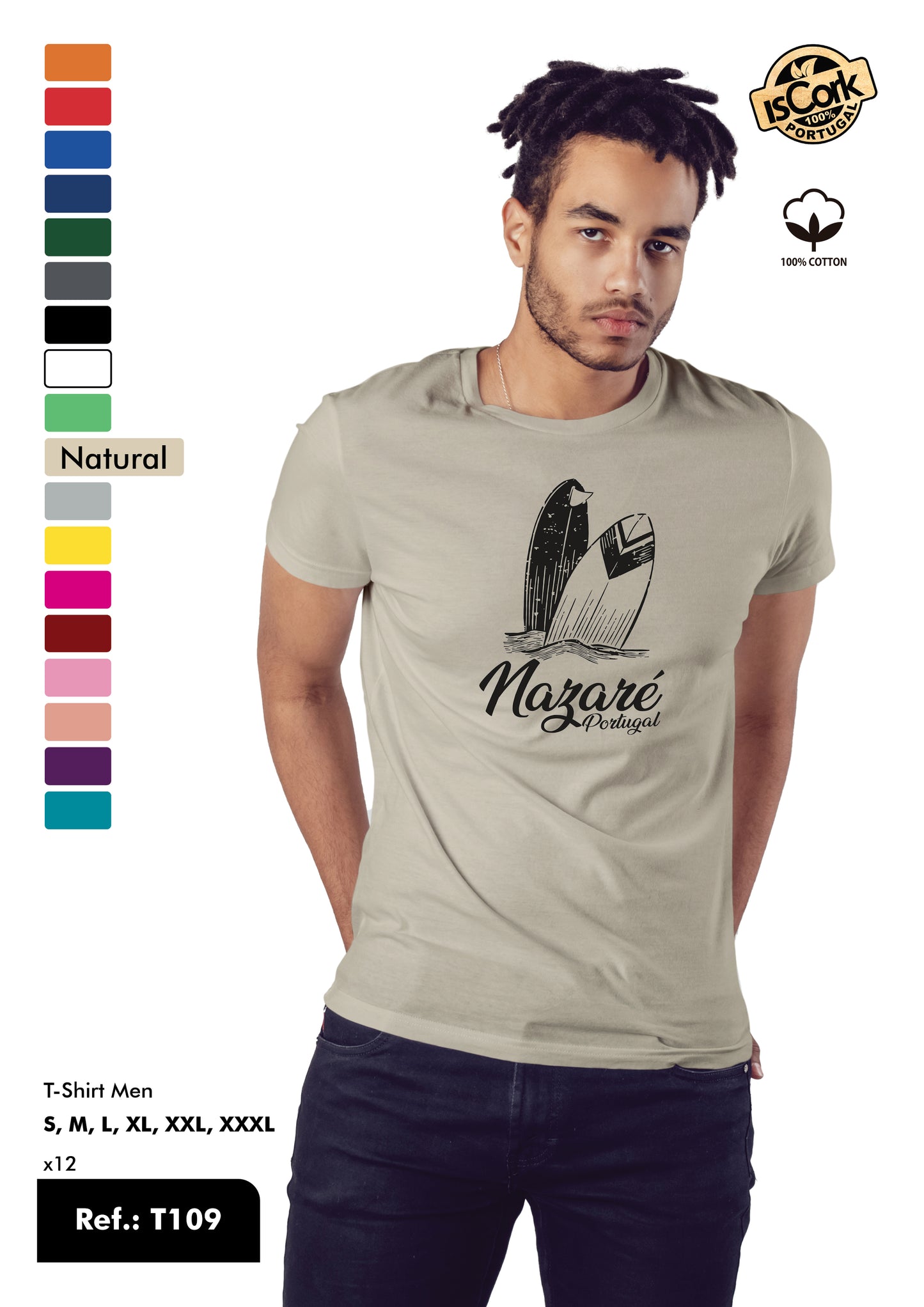 T-Shirt Adulto - Ref. T109 - Nazaré