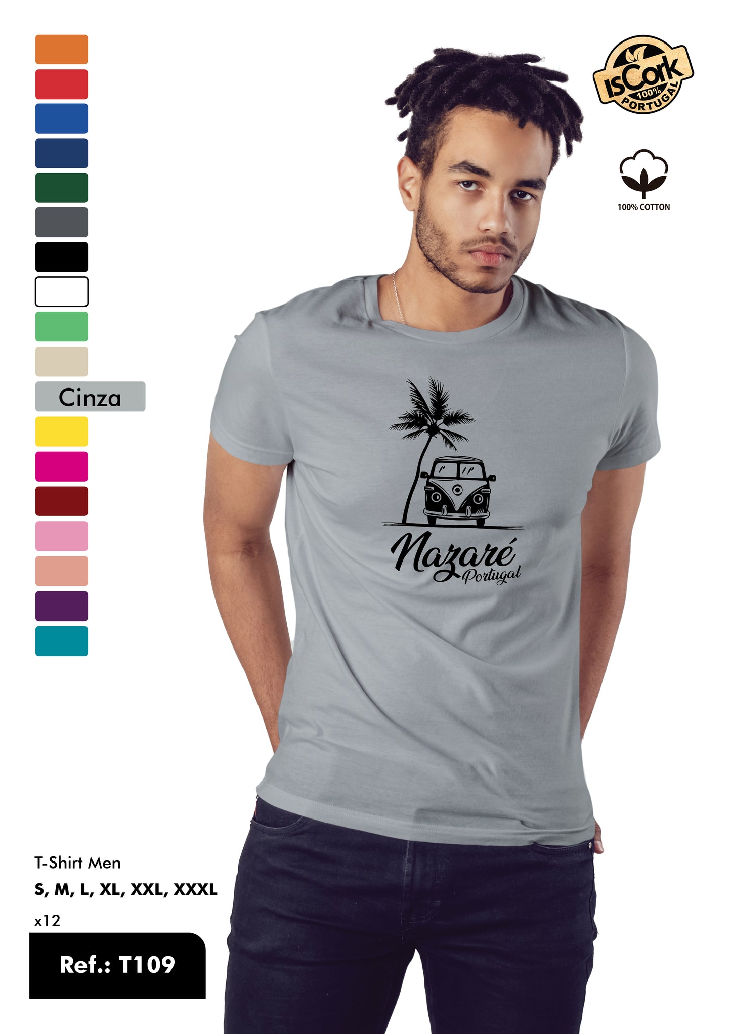 T-Shirt Adulto - Ref. T109 - Nazaré
