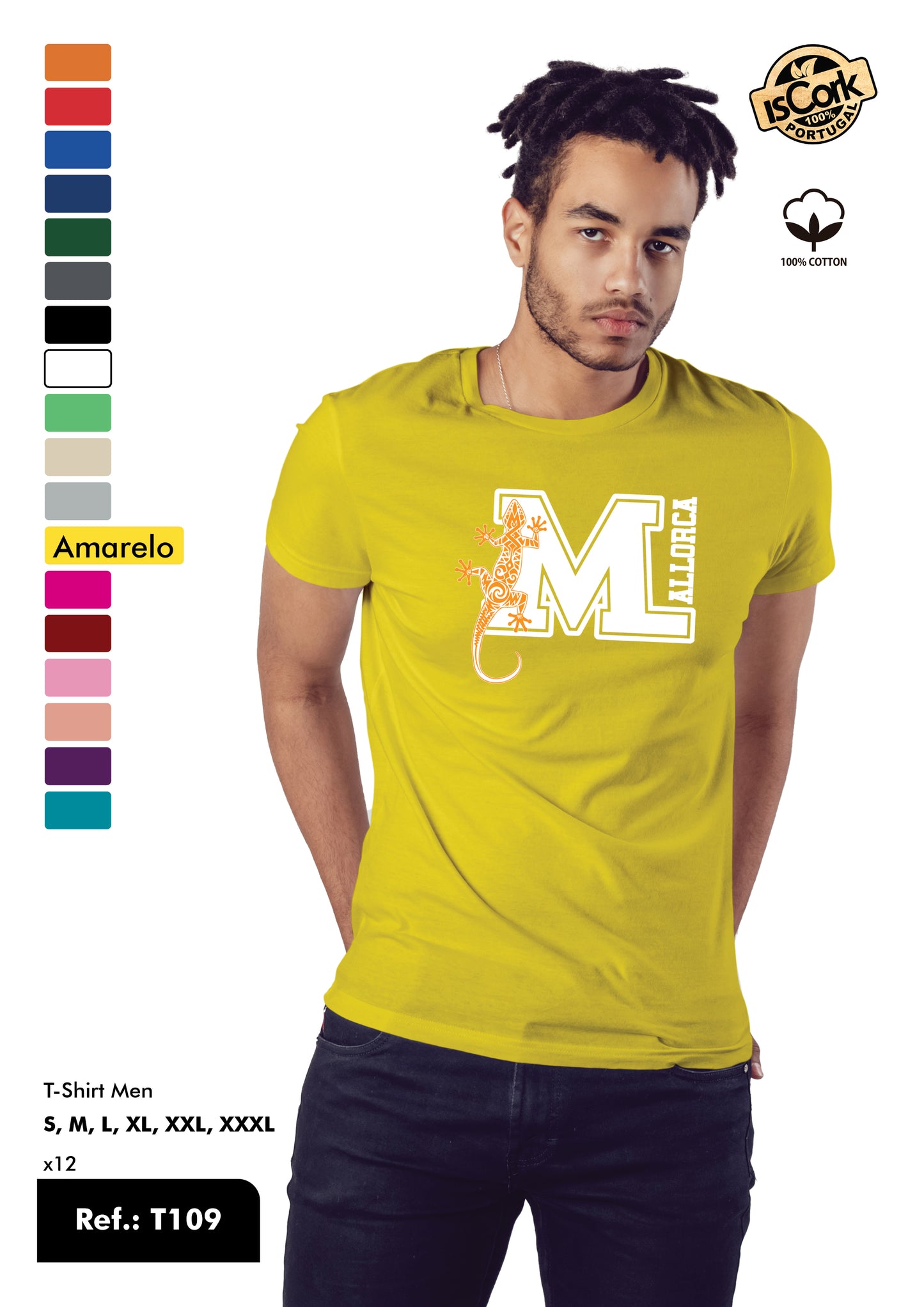 T-Shirt Adulto - Ref. T109 - Mallorca