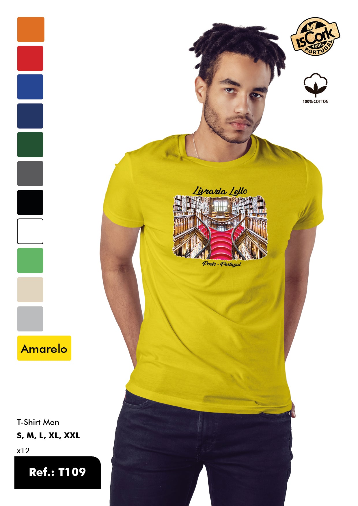 T-Shirt Adulto - Ref. T109 - Porto