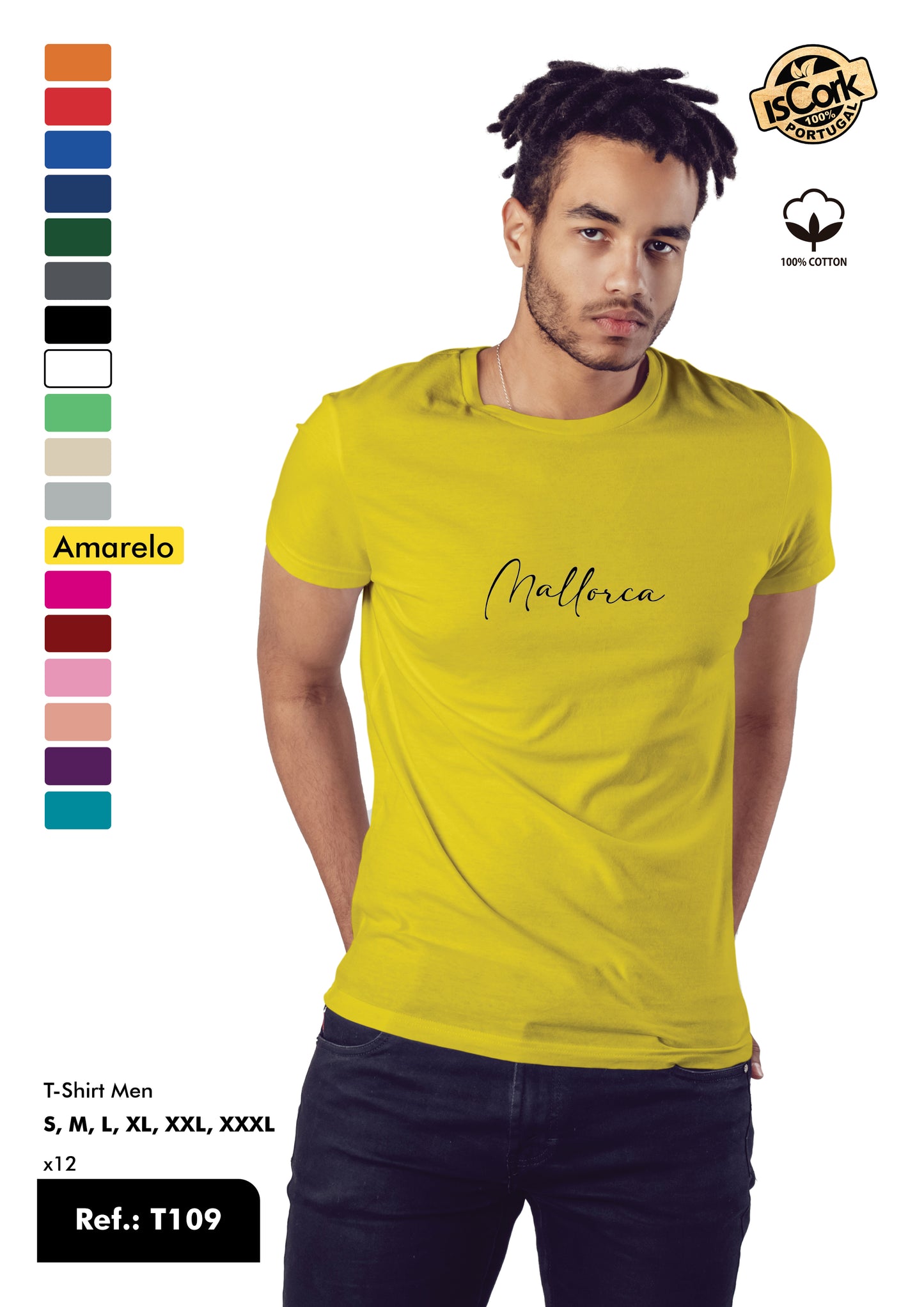 T-Shirt Adulto - Ref. T109 - Mallorca