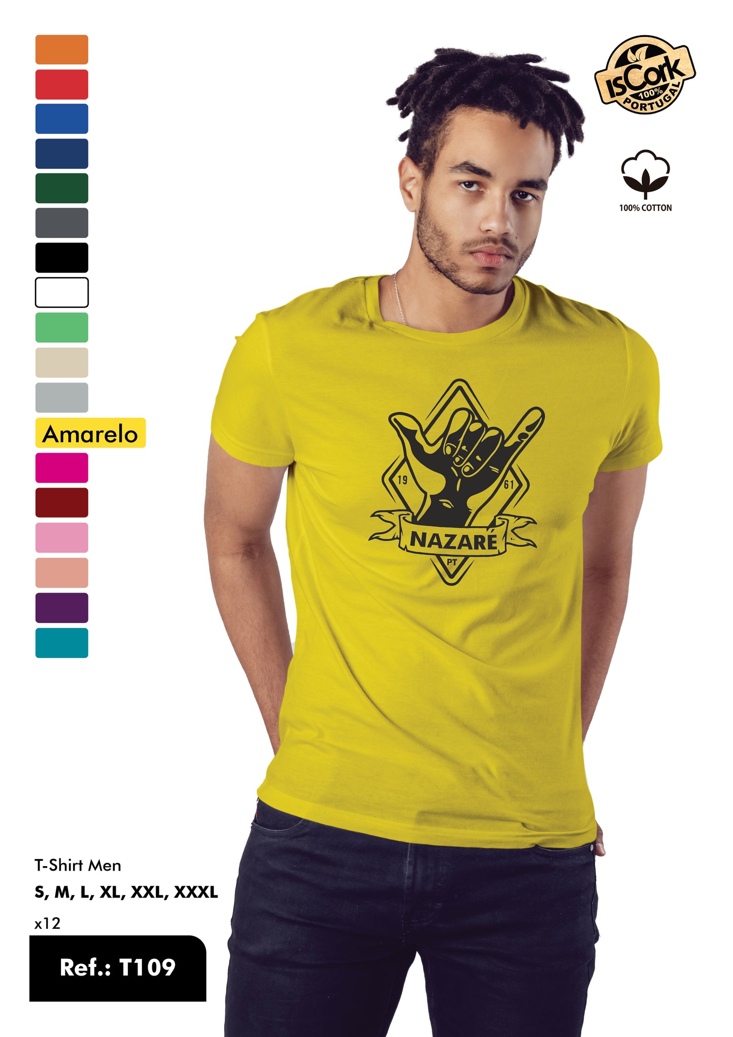 T-Shirt Adulto - Ref. T109 - Nazaré