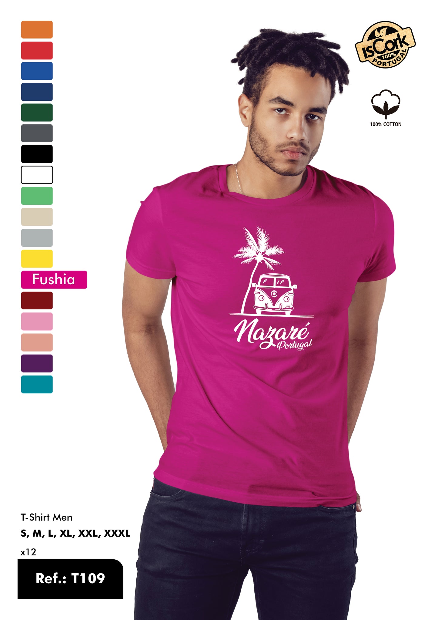 T-Shirt Adulto - Ref. T109 - Nazaré