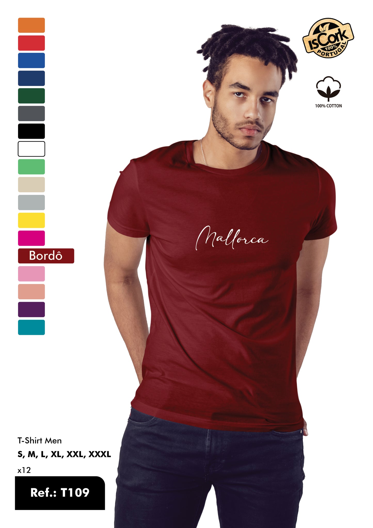 T-Shirt Adulto - Ref. T109 - Mallorca