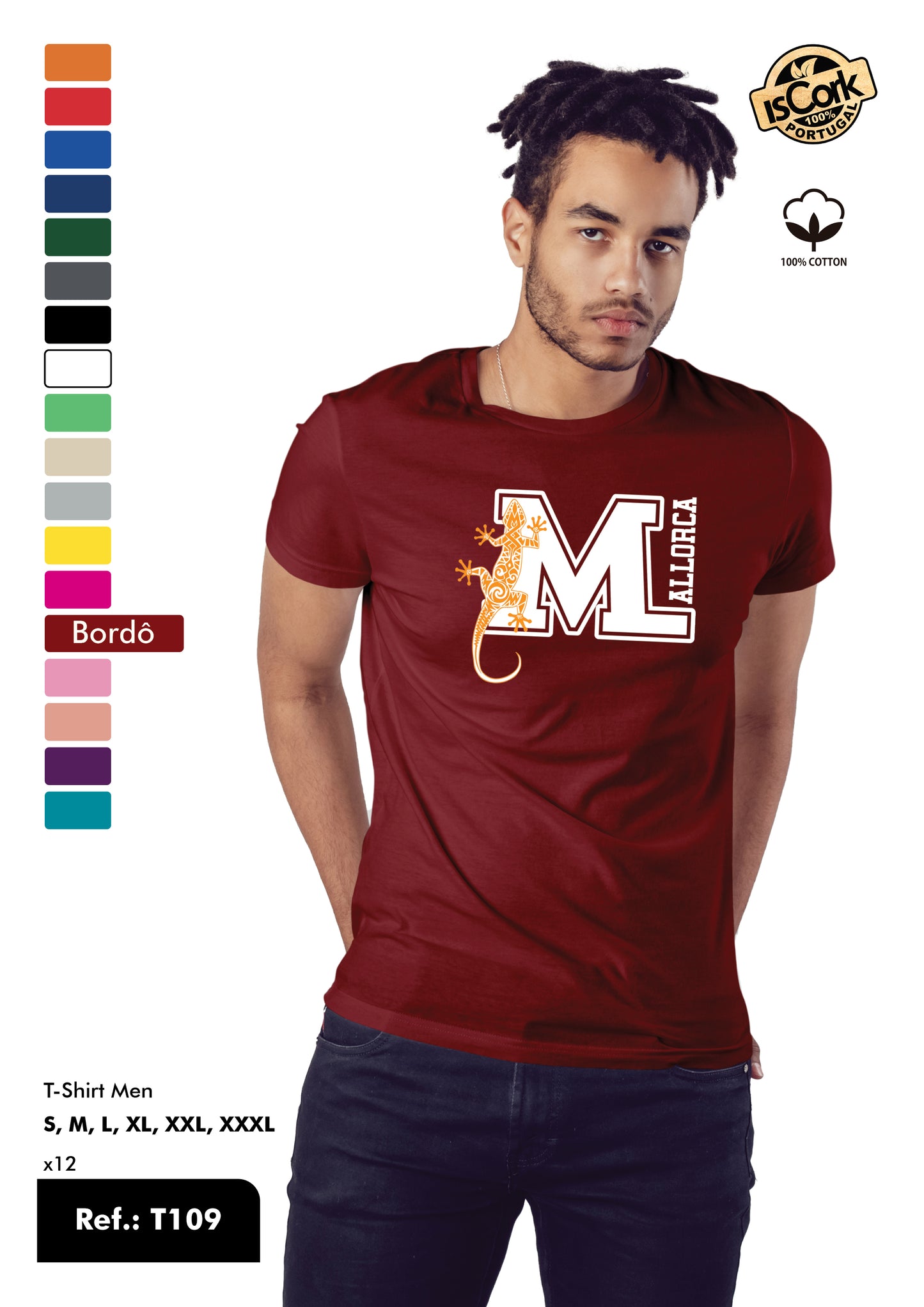 T-Shirt Adulto - Ref. T109 - Mallorca
