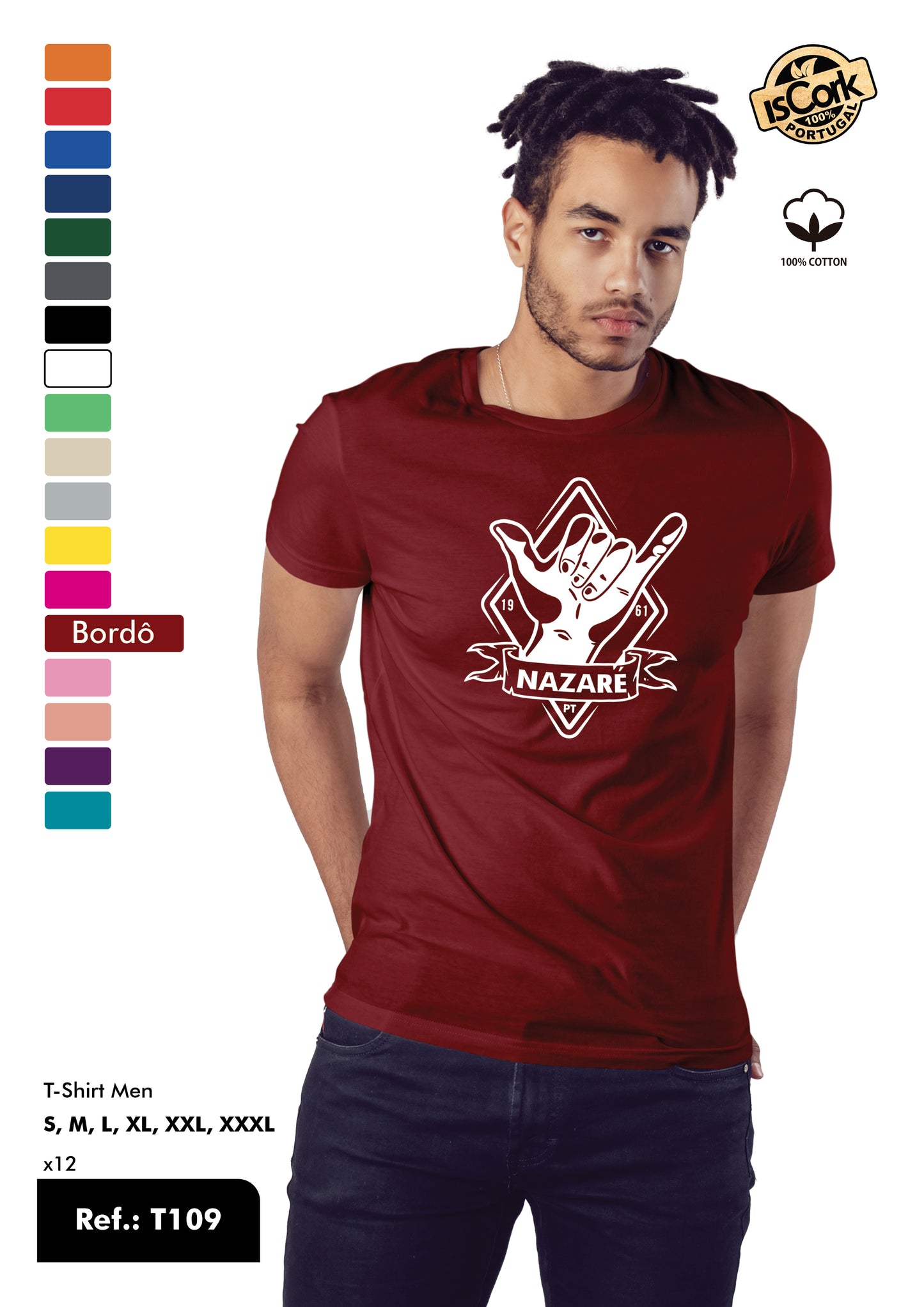 T-Shirt Adulto - Ref. T109 - Nazaré