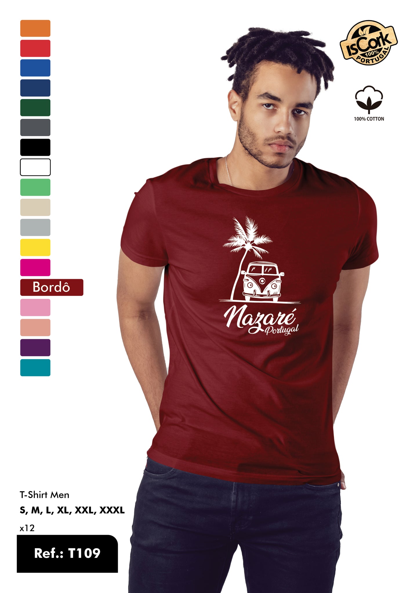 T-Shirt Adulto - Ref. T109 - Nazaré