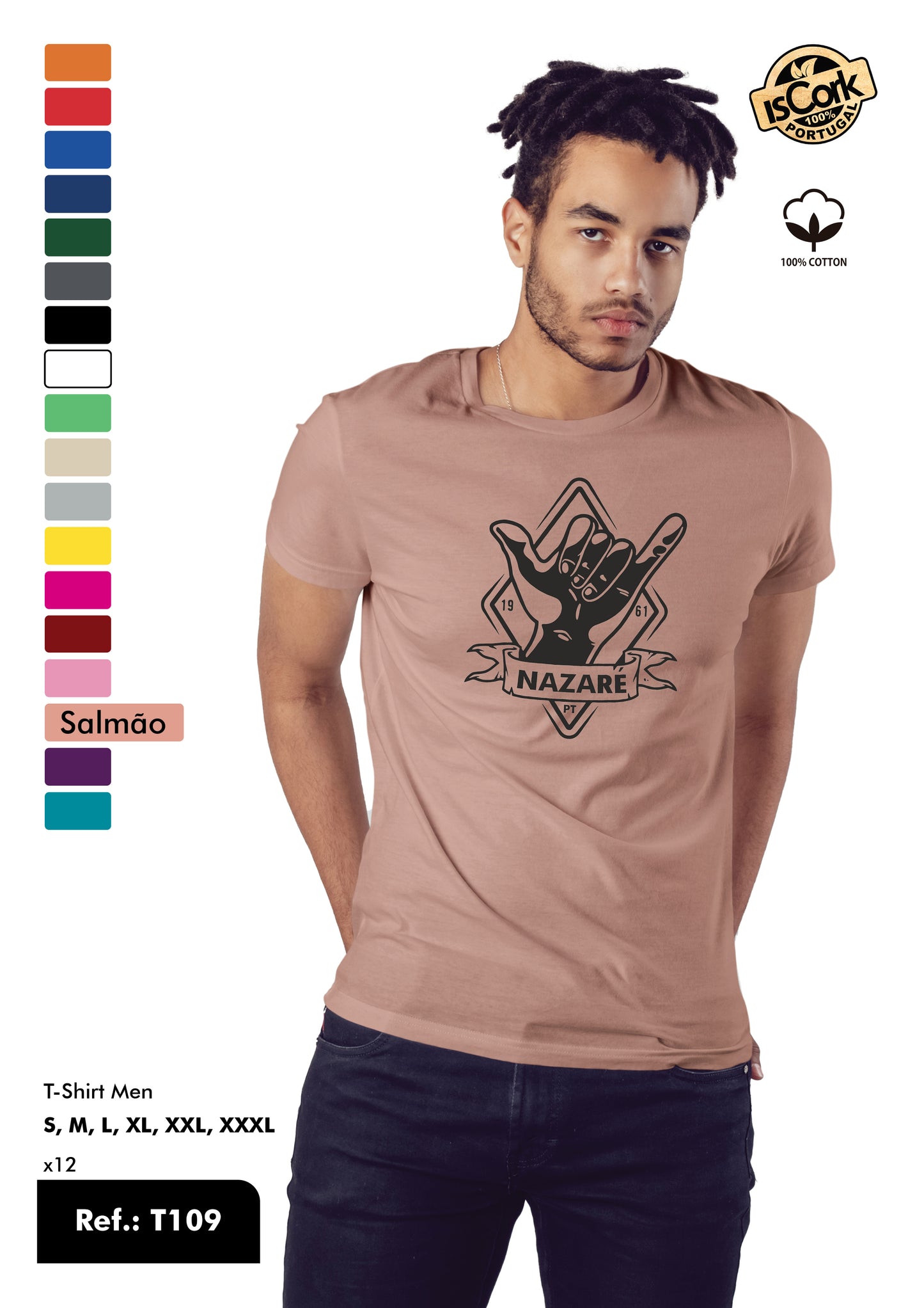 T-Shirt Adulto - Ref. T109 - Nazaré