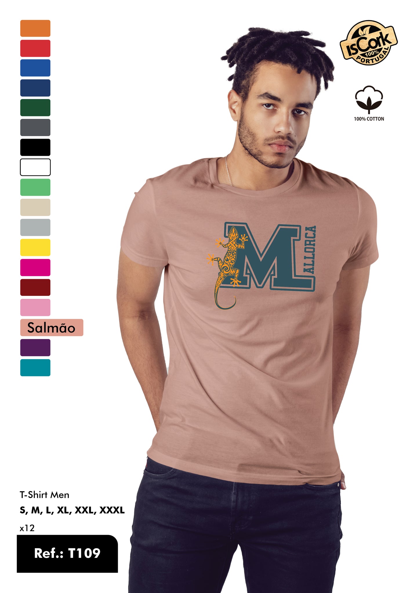 T-Shirt Adulto - Ref. T109 - Mallorca