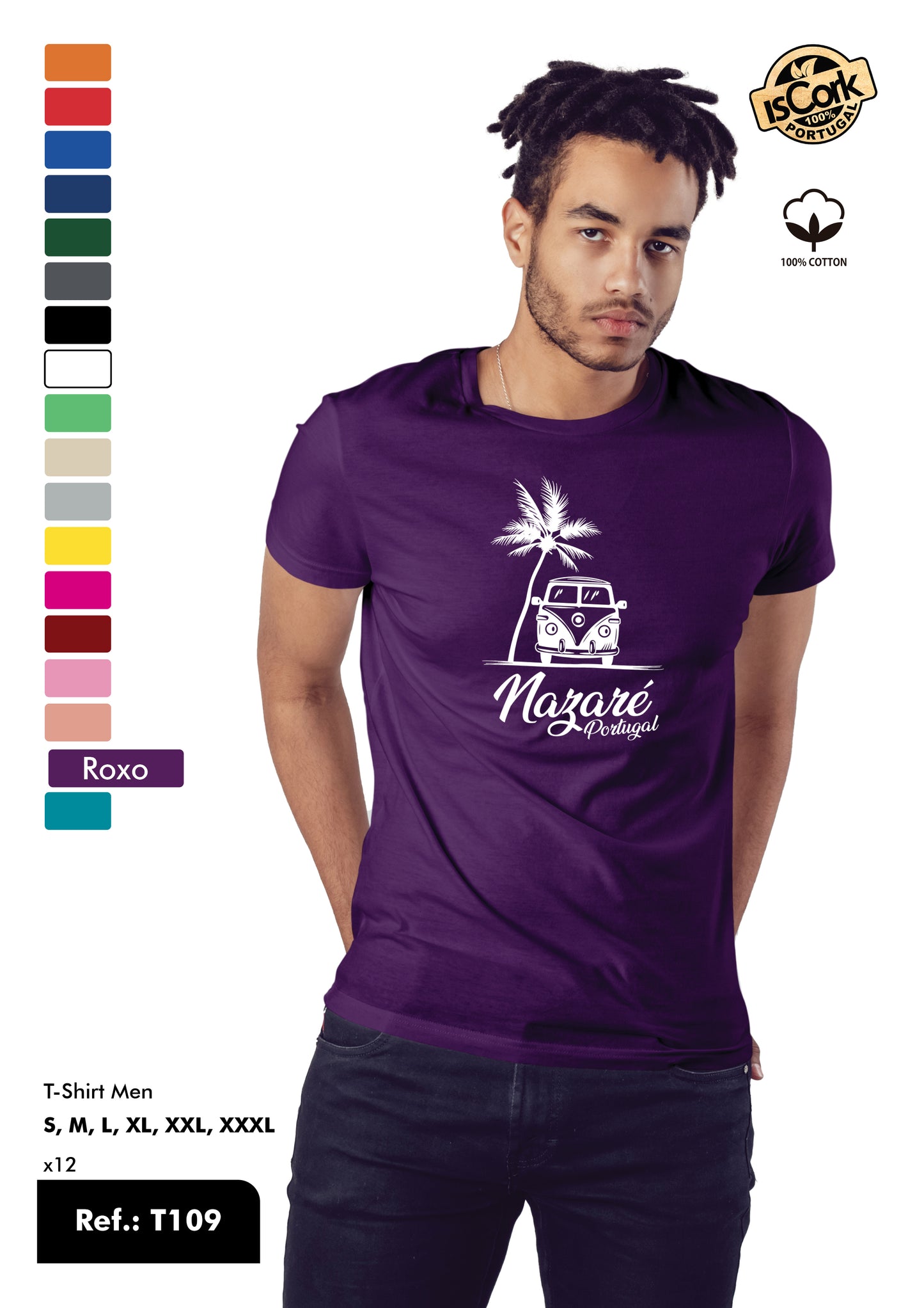 T-Shirt Adulto - Ref. T109 - Nazaré