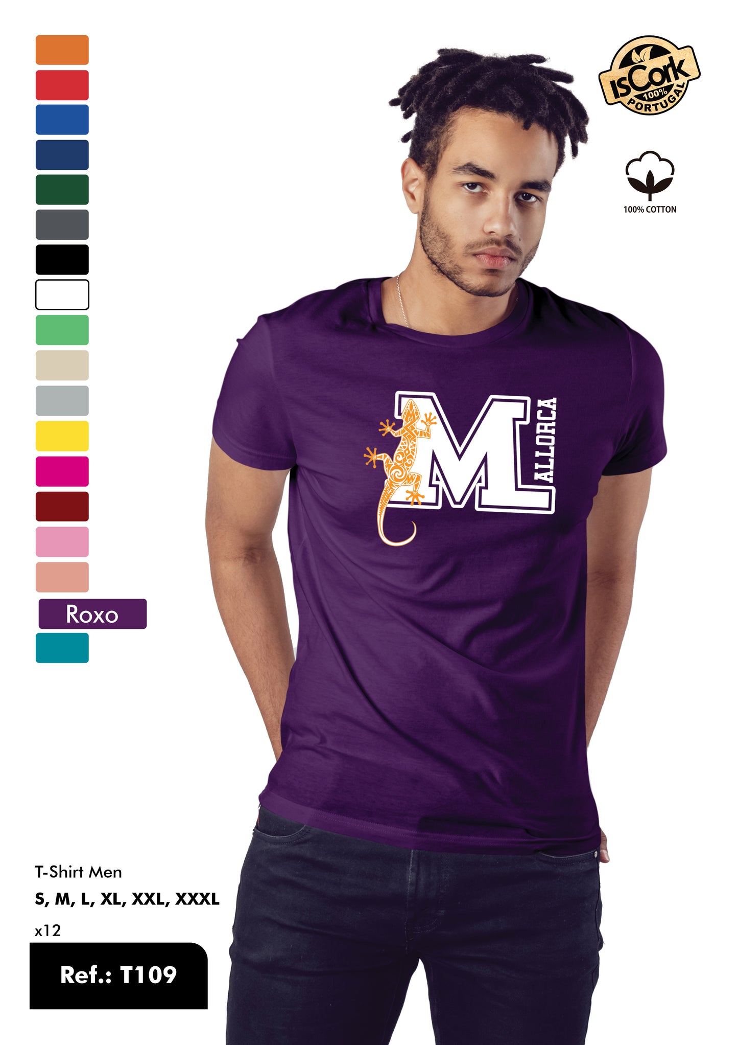 T-Shirt Adulto - Ref. T109 - Mallorca